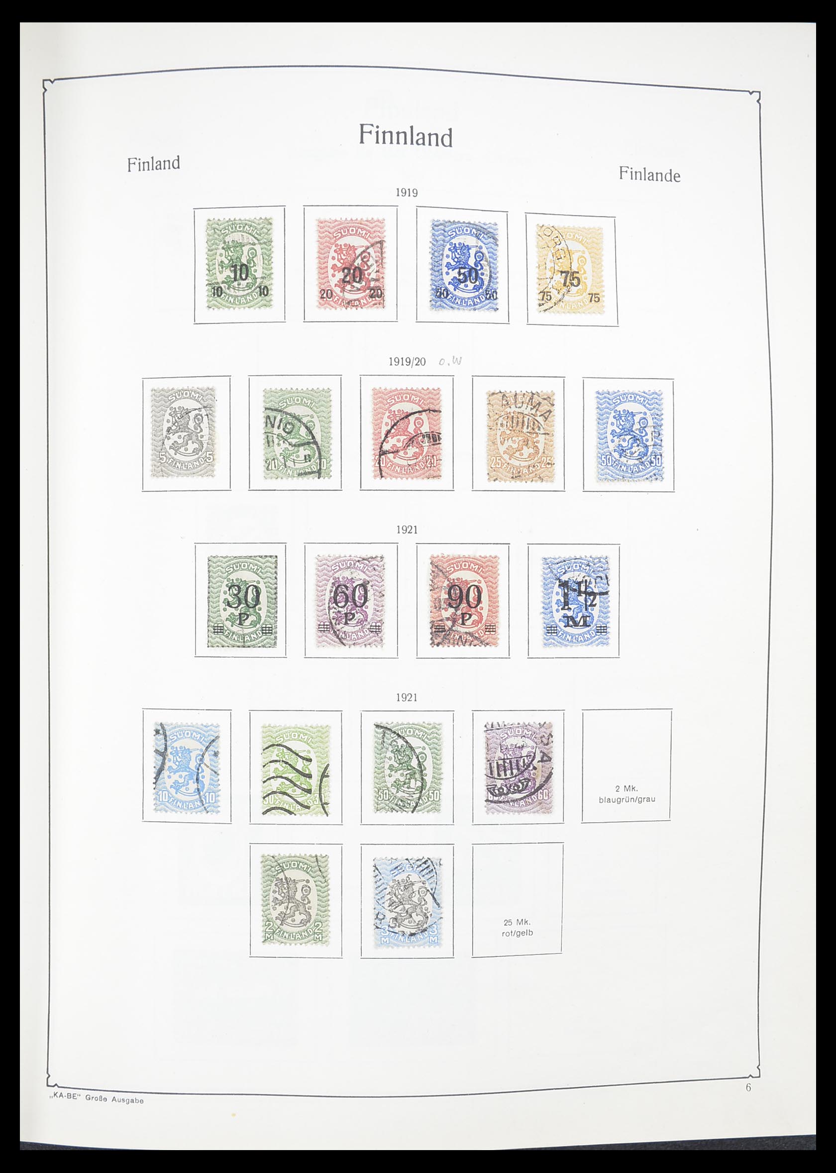 33379 006 - Postzegelverzameling 33379 Scandinavië 1856-1972.