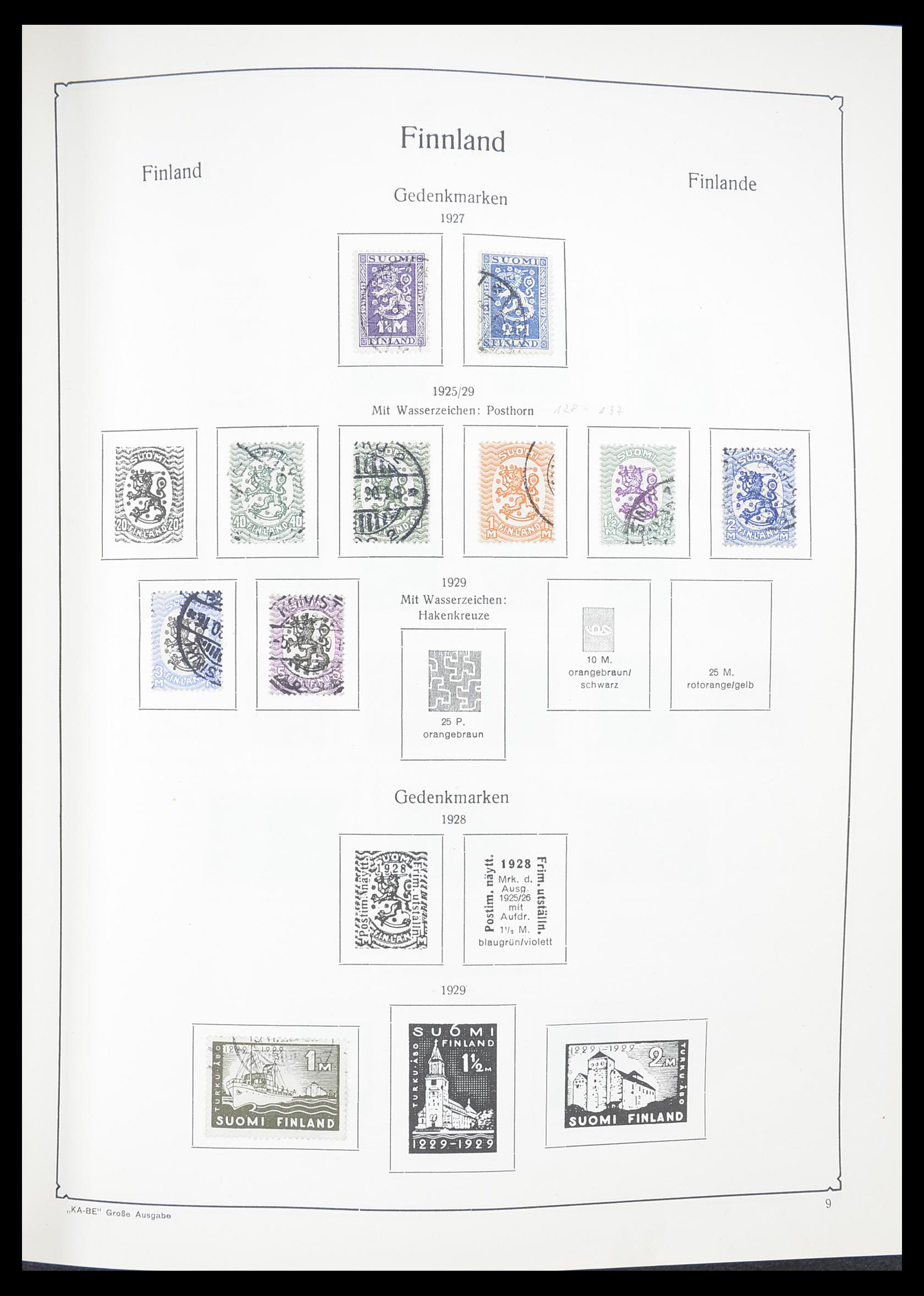 33379 008 - Postzegelverzameling 33379 Scandinavië 1856-1972.