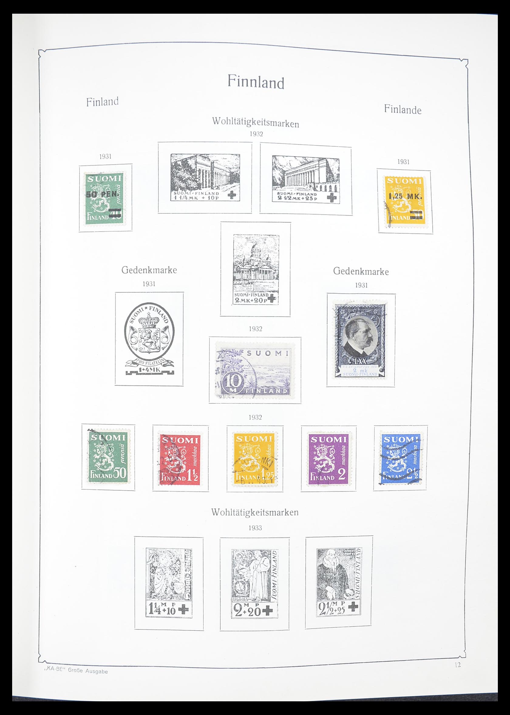 33379 011 - Postzegelverzameling 33379 Scandinavië 1856-1972.
