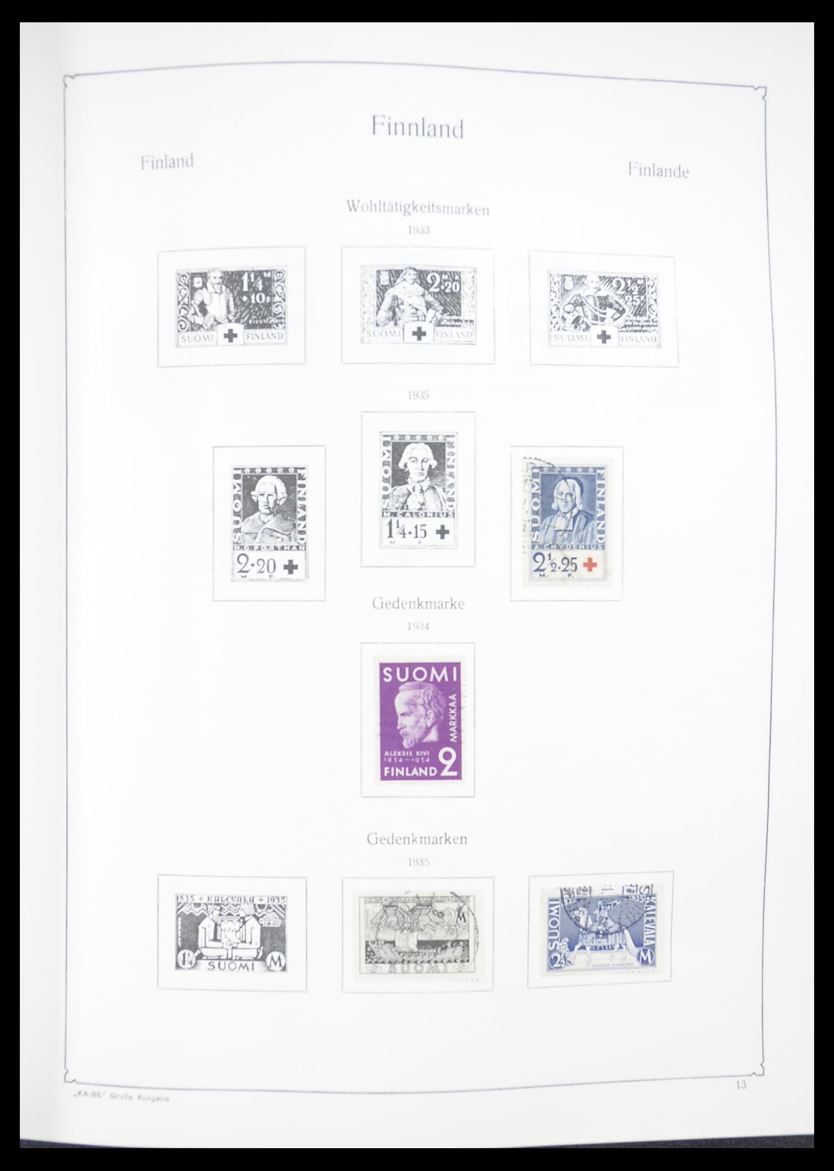 33379 012 - Postzegelverzameling 33379 Scandinavië 1856-1972.