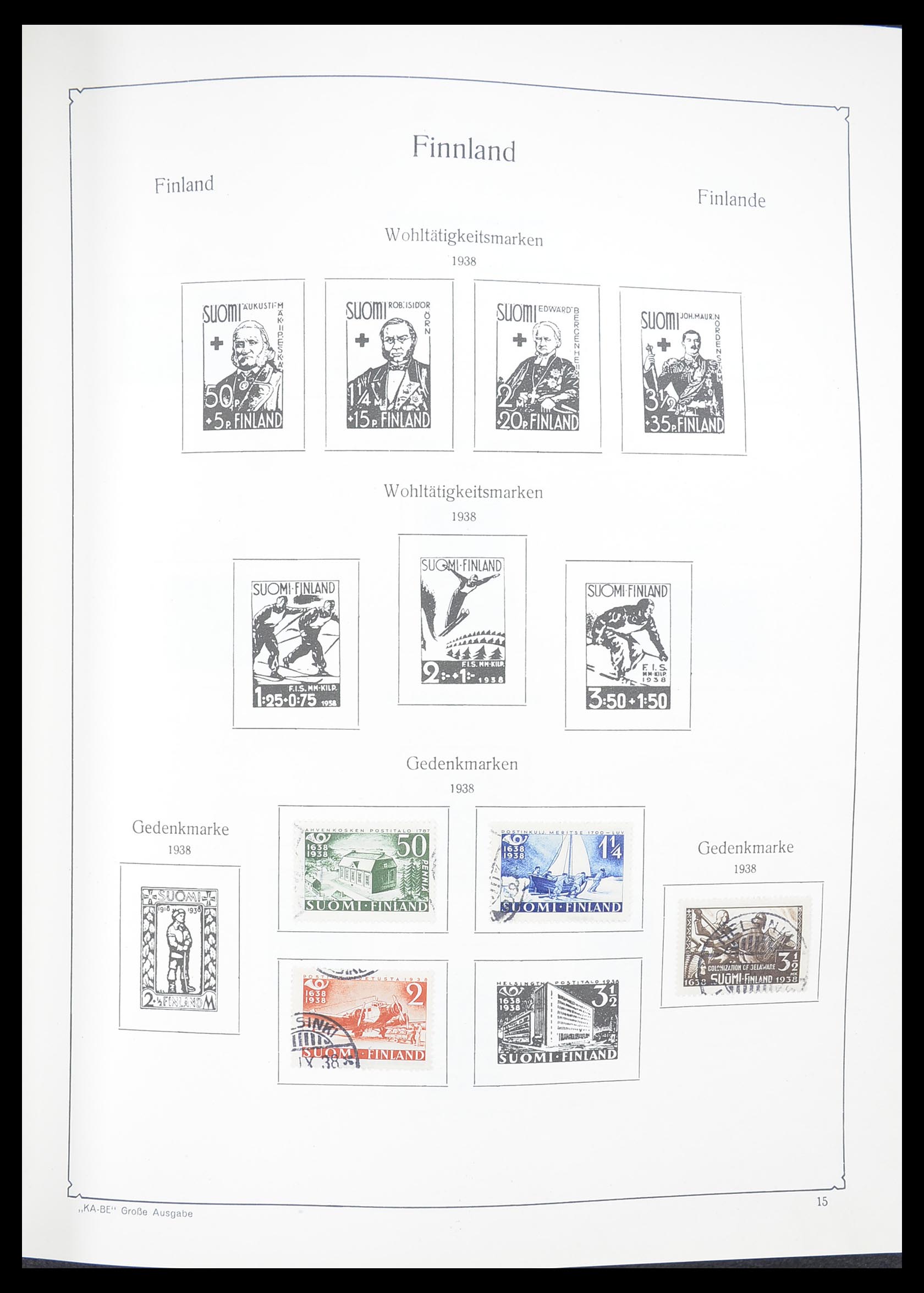 33379 014 - Postzegelverzameling 33379 Scandinavië 1856-1972.