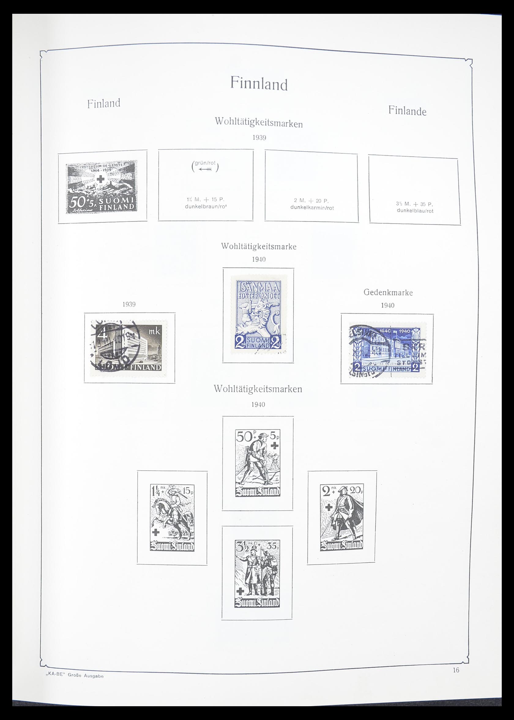 33379 015 - Postzegelverzameling 33379 Scandinavië 1856-1972.