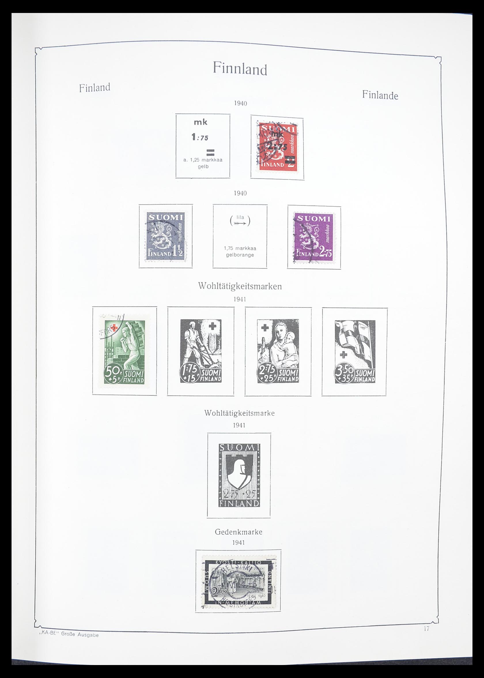 33379 016 - Postzegelverzameling 33379 Scandinavië 1856-1972.