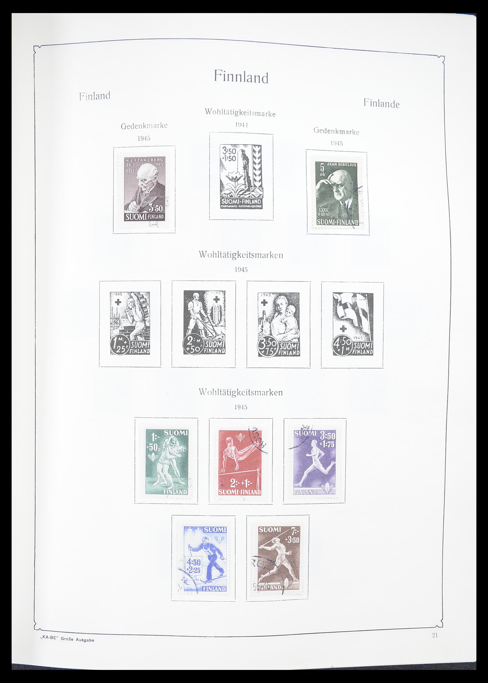 33379 020 - Postzegelverzameling 33379 Scandinavië 1856-1972.