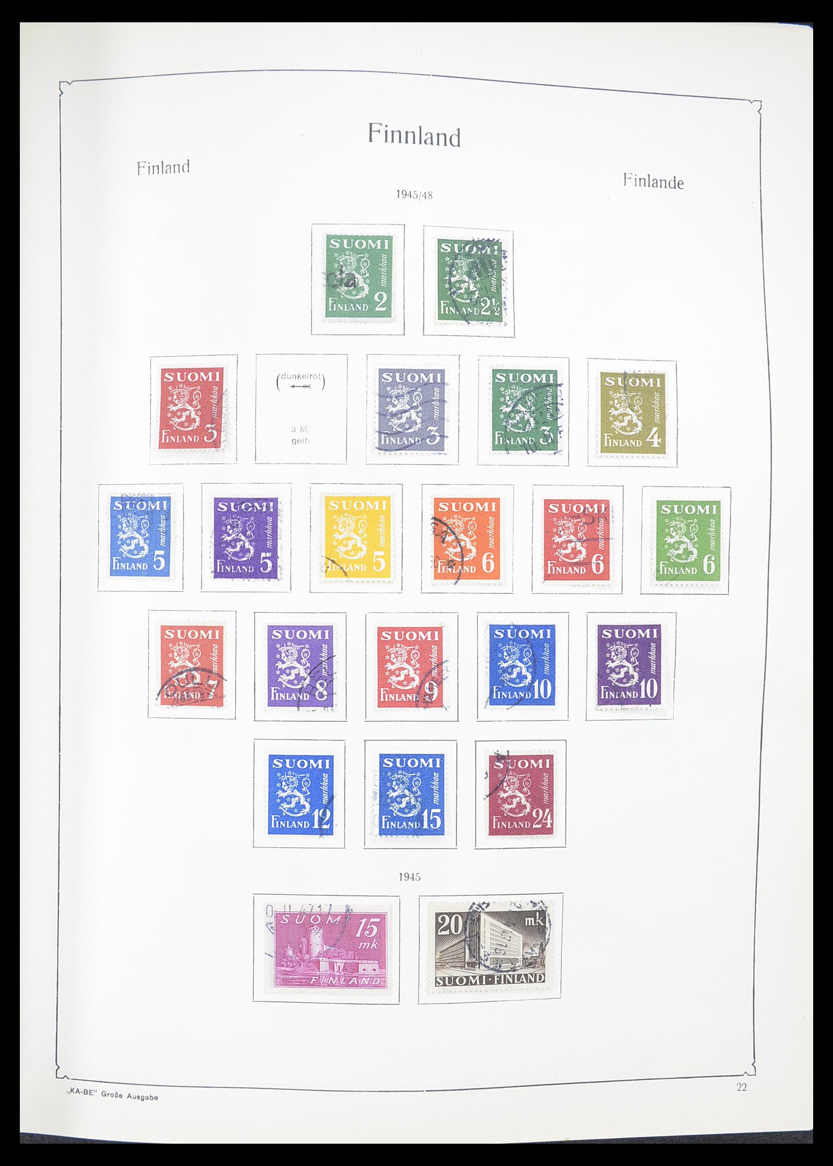33379 021 - Postzegelverzameling 33379 Scandinavië 1856-1972.