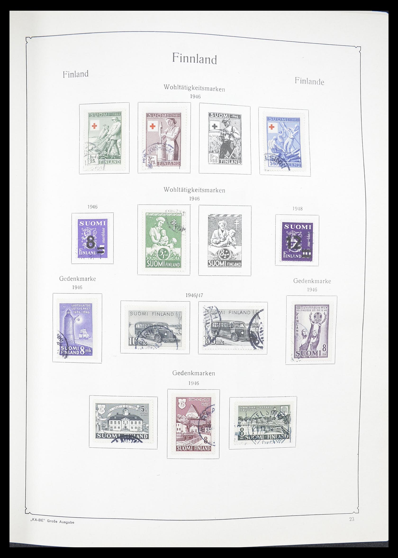 33379 022 - Postzegelverzameling 33379 Scandinavië 1856-1972.