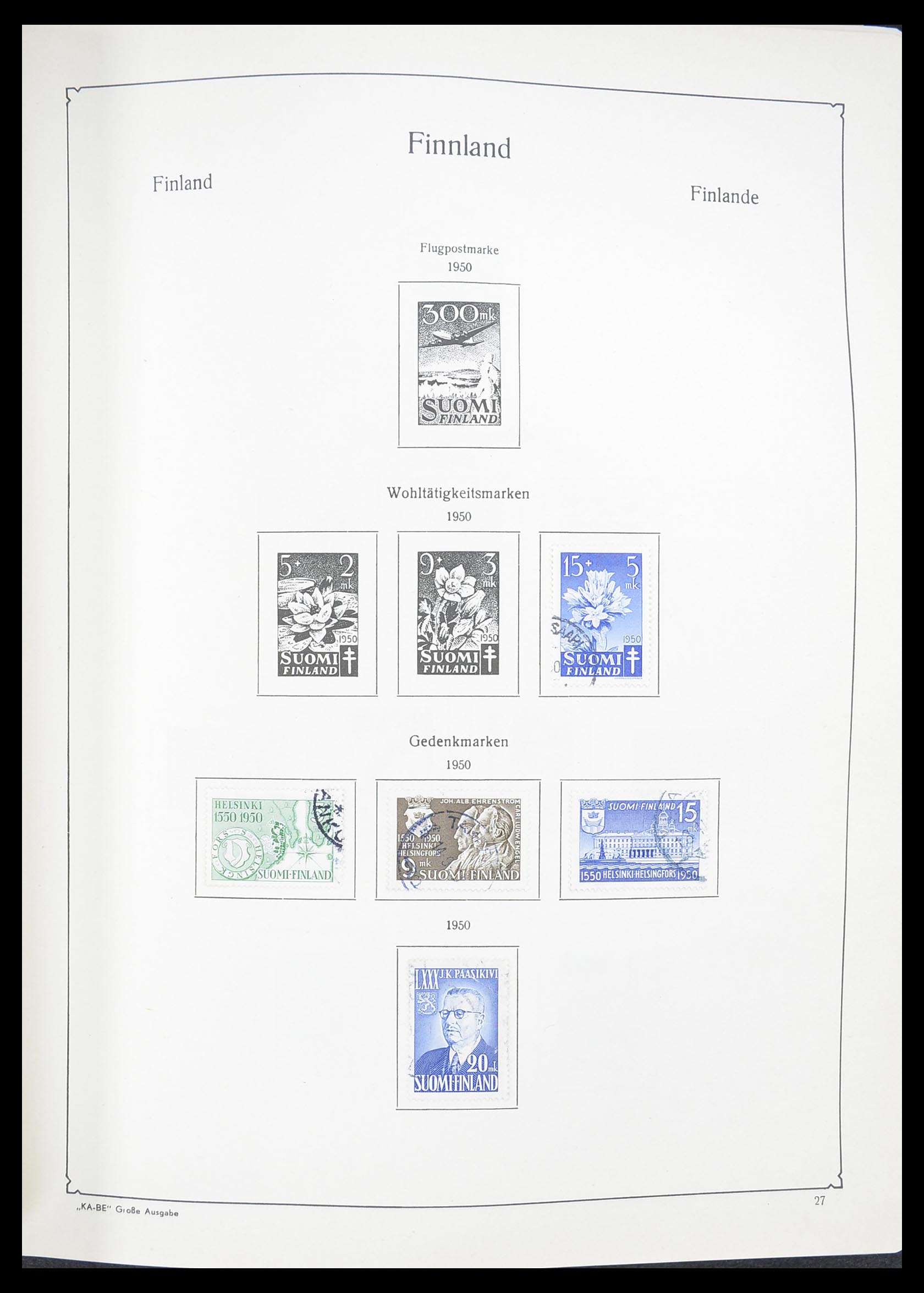 33379 026 - Postzegelverzameling 33379 Scandinavië 1856-1972.