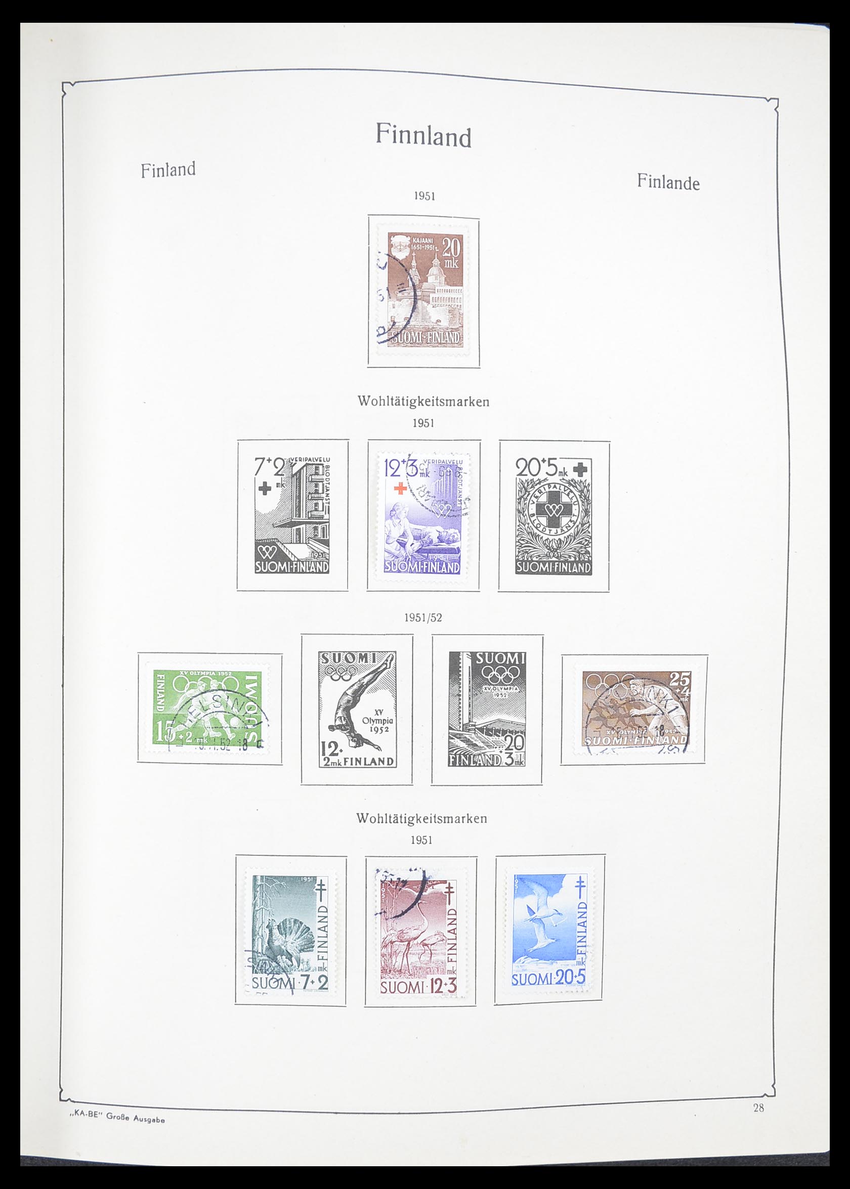 33379 027 - Postzegelverzameling 33379 Scandinavië 1856-1972.
