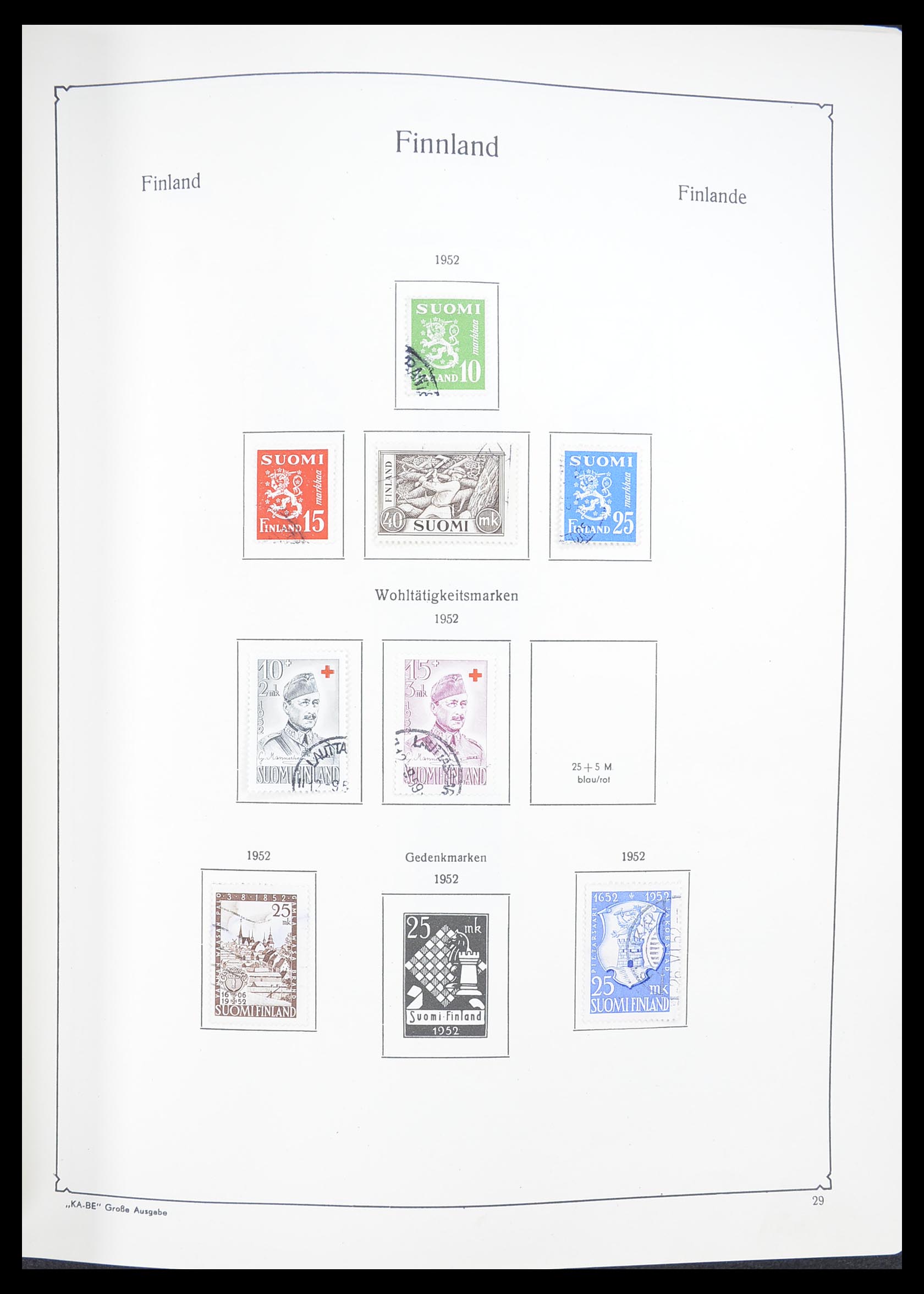 33379 028 - Postzegelverzameling 33379 Scandinavië 1856-1972.
