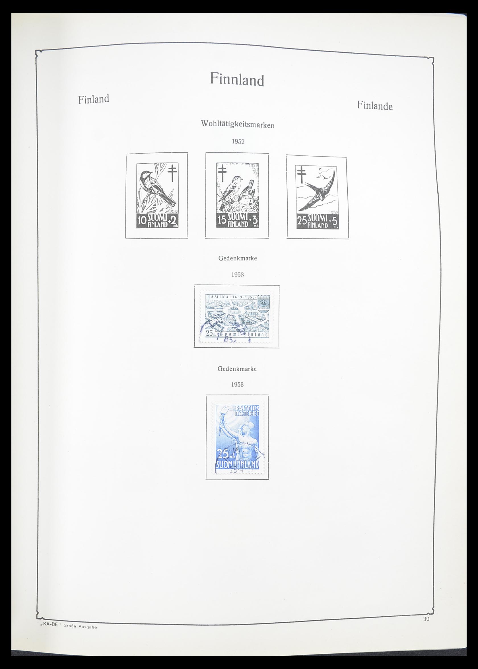 33379 029 - Postzegelverzameling 33379 Scandinavië 1856-1972.