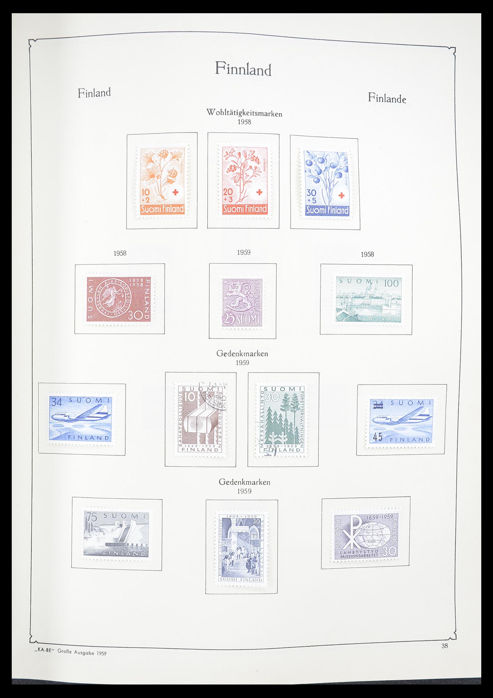 33379 037 - Postzegelverzameling 33379 Scandinavië 1856-1972.