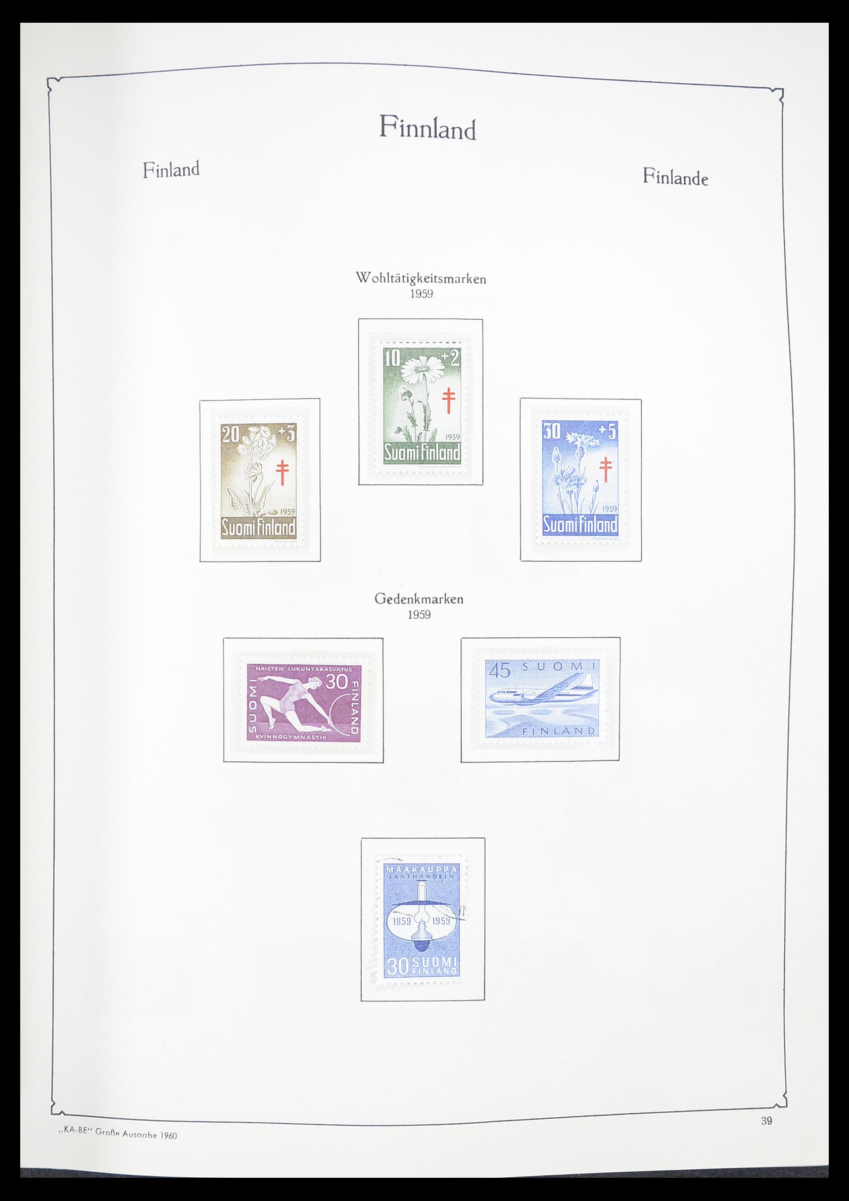 33379 038 - Postzegelverzameling 33379 Scandinavië 1856-1972.