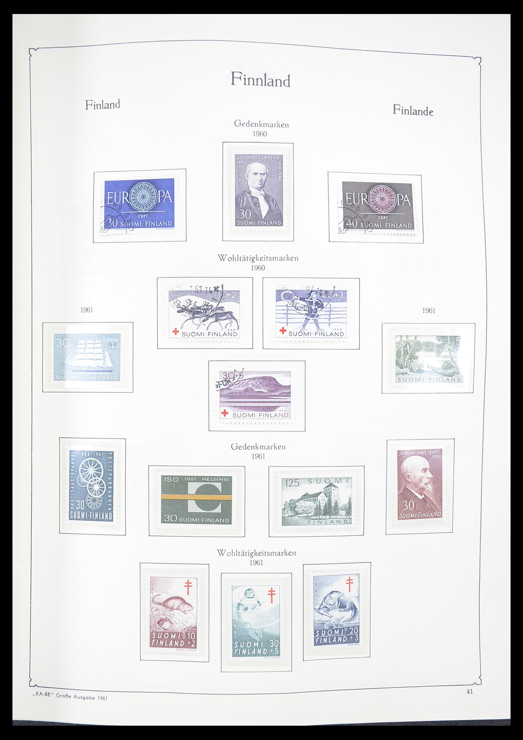 33379 040 - Postzegelverzameling 33379 Scandinavië 1856-1972.