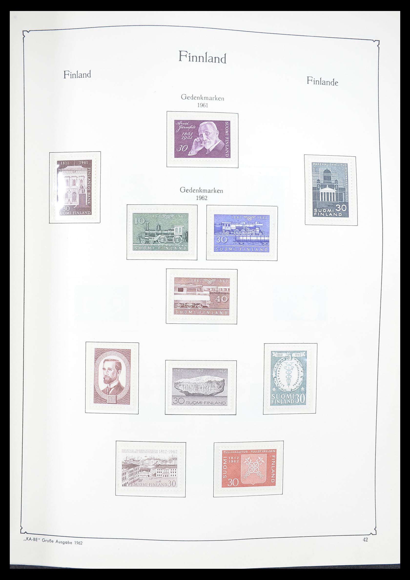 33379 041 - Postzegelverzameling 33379 Scandinavië 1856-1972.