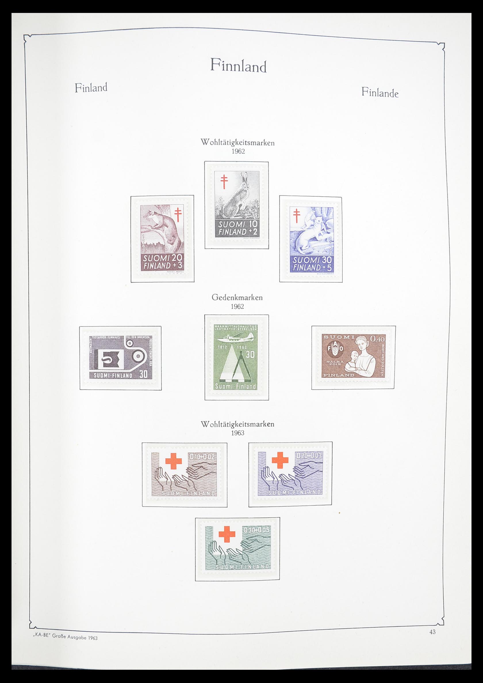 33379 042 - Postzegelverzameling 33379 Scandinavië 1856-1972.