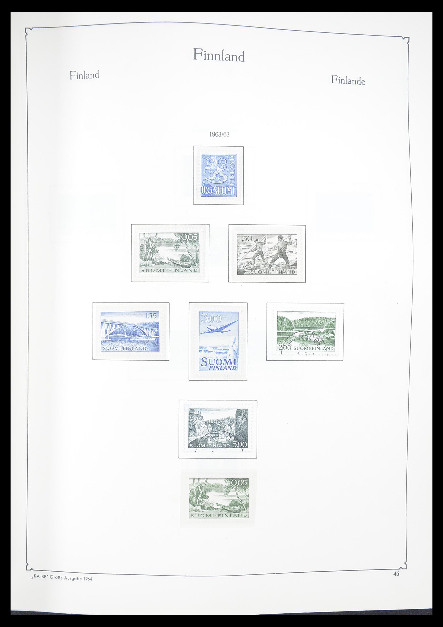 33379 044 - Postzegelverzameling 33379 Scandinavië 1856-1972.