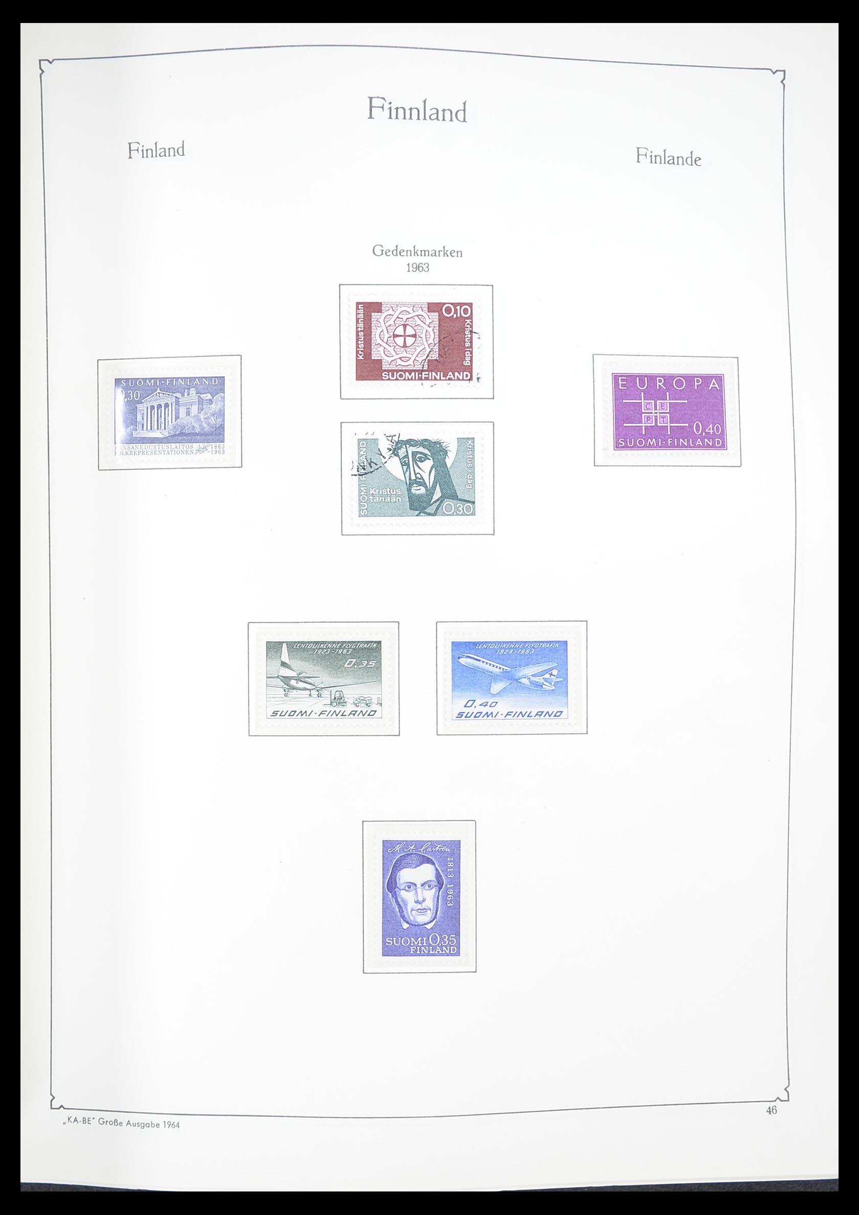 33379 045 - Stamp collection 33379 Scandinavia 1856-1972.