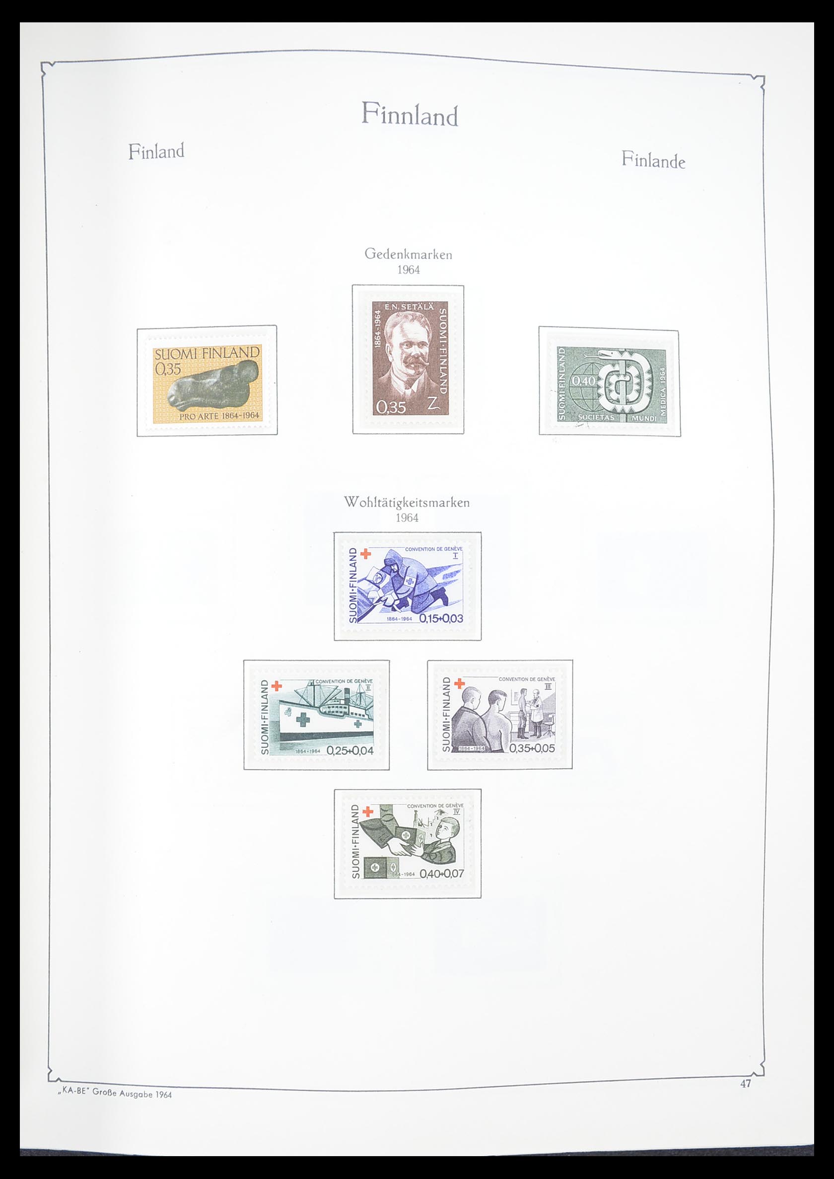 33379 047 - Postzegelverzameling 33379 Scandinavië 1856-1972.