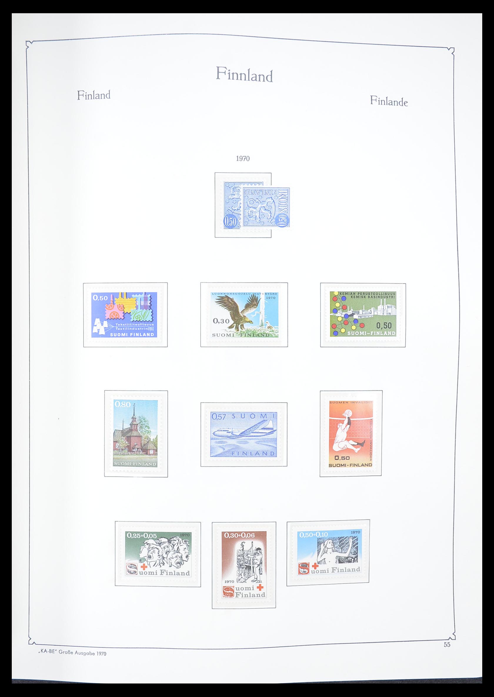 33379 055 - Postzegelverzameling 33379 Scandinavië 1856-1972.