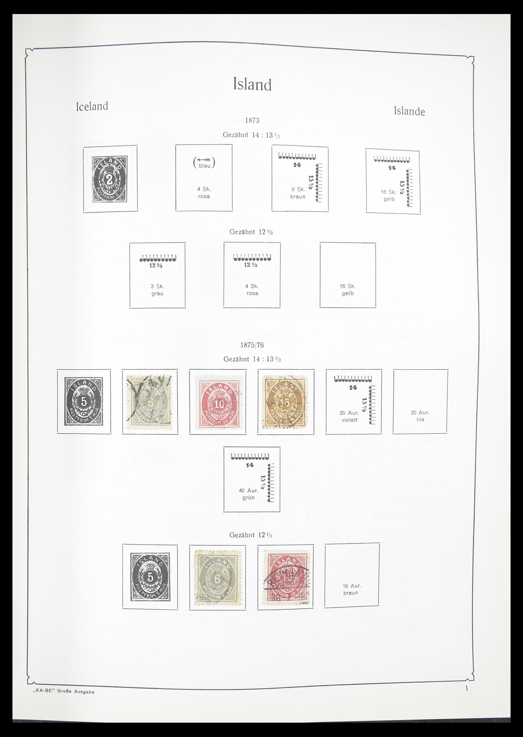 33379 061 - Postzegelverzameling 33379 Scandinavië 1856-1972.
