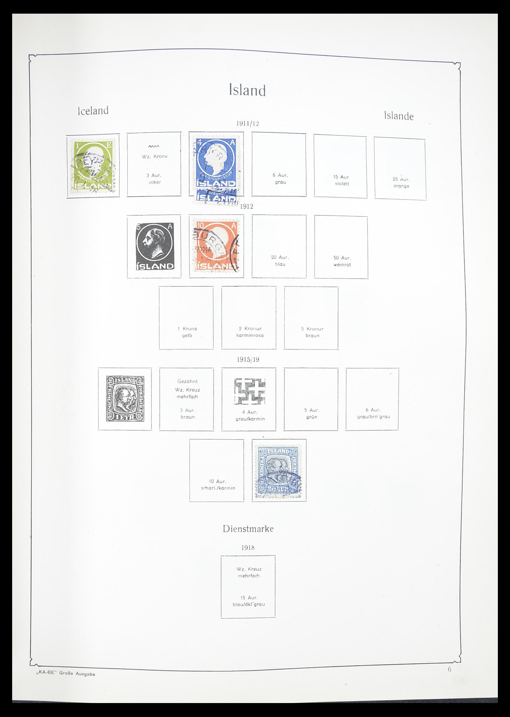 33379 066 - Postzegelverzameling 33379 Scandinavië 1856-1972.