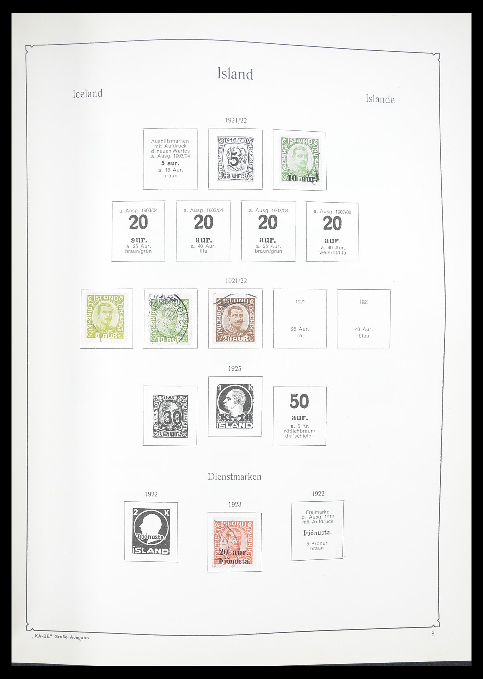 33379 068 - Postzegelverzameling 33379 Scandinavië 1856-1972.