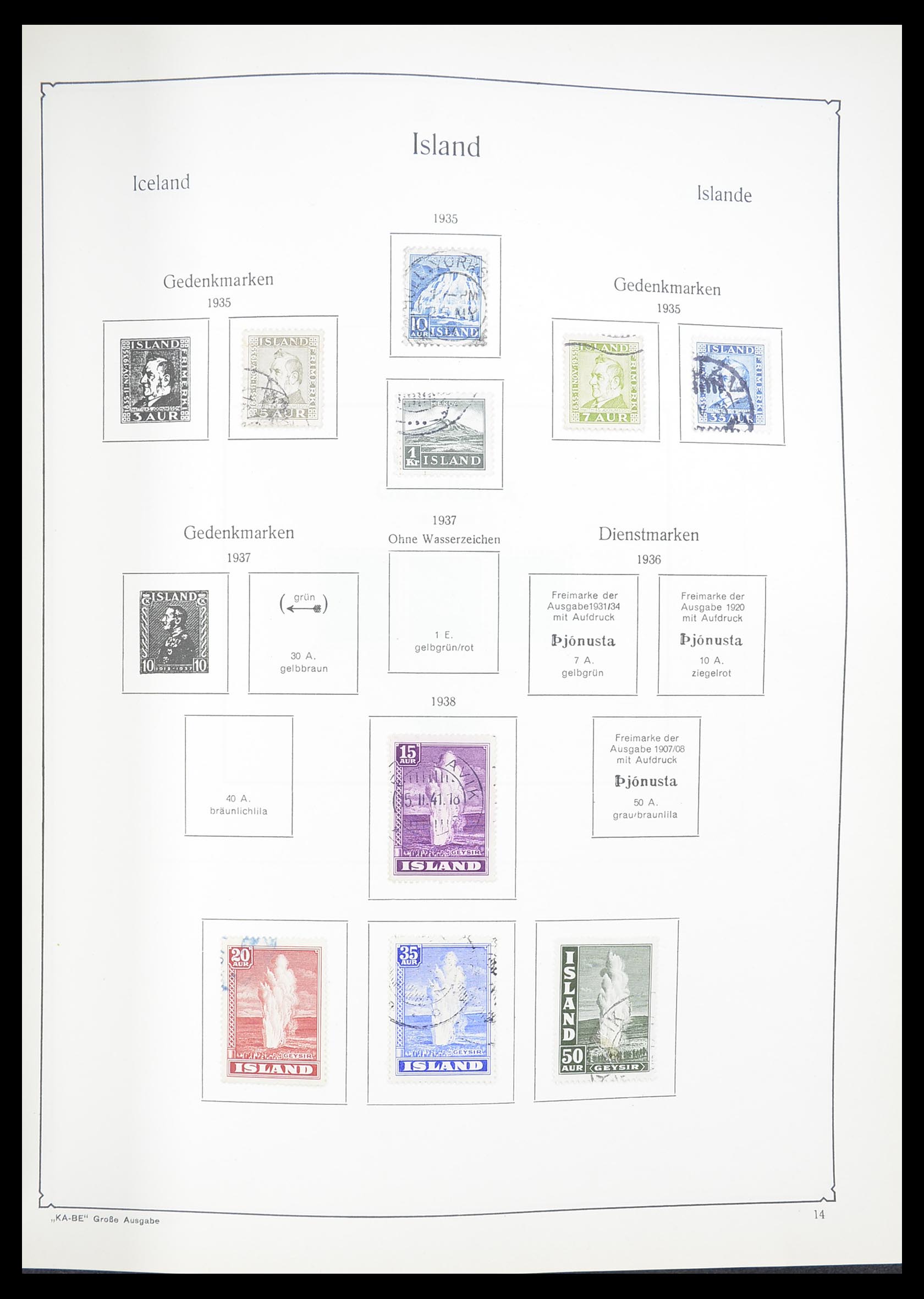 33379 072 - Postzegelverzameling 33379 Scandinavië 1856-1972.