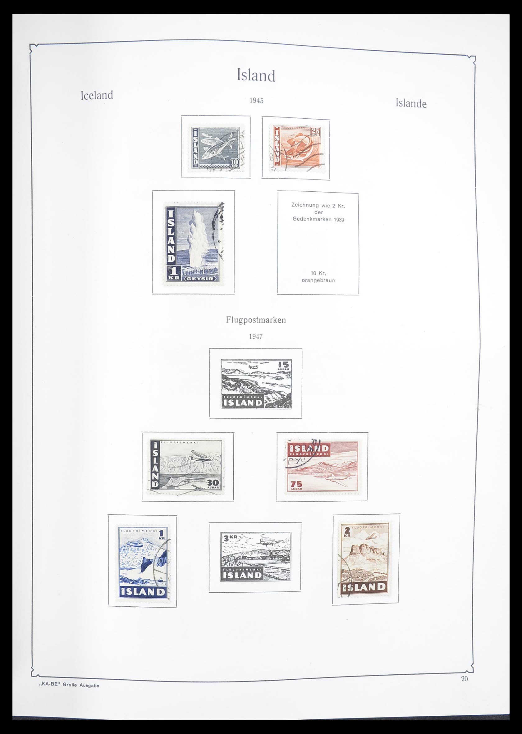 33379 076 - Postzegelverzameling 33379 Scandinavië 1856-1972.