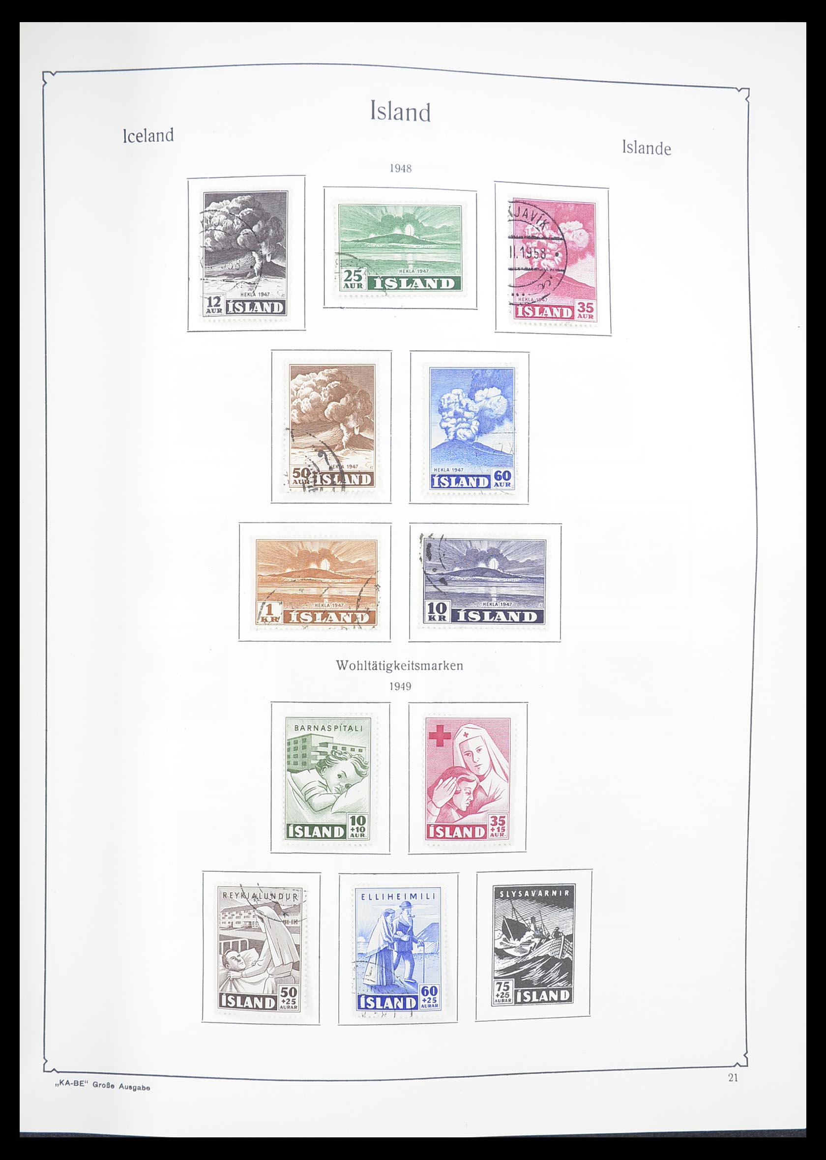 33379 077 - Postzegelverzameling 33379 Scandinavië 1856-1972.