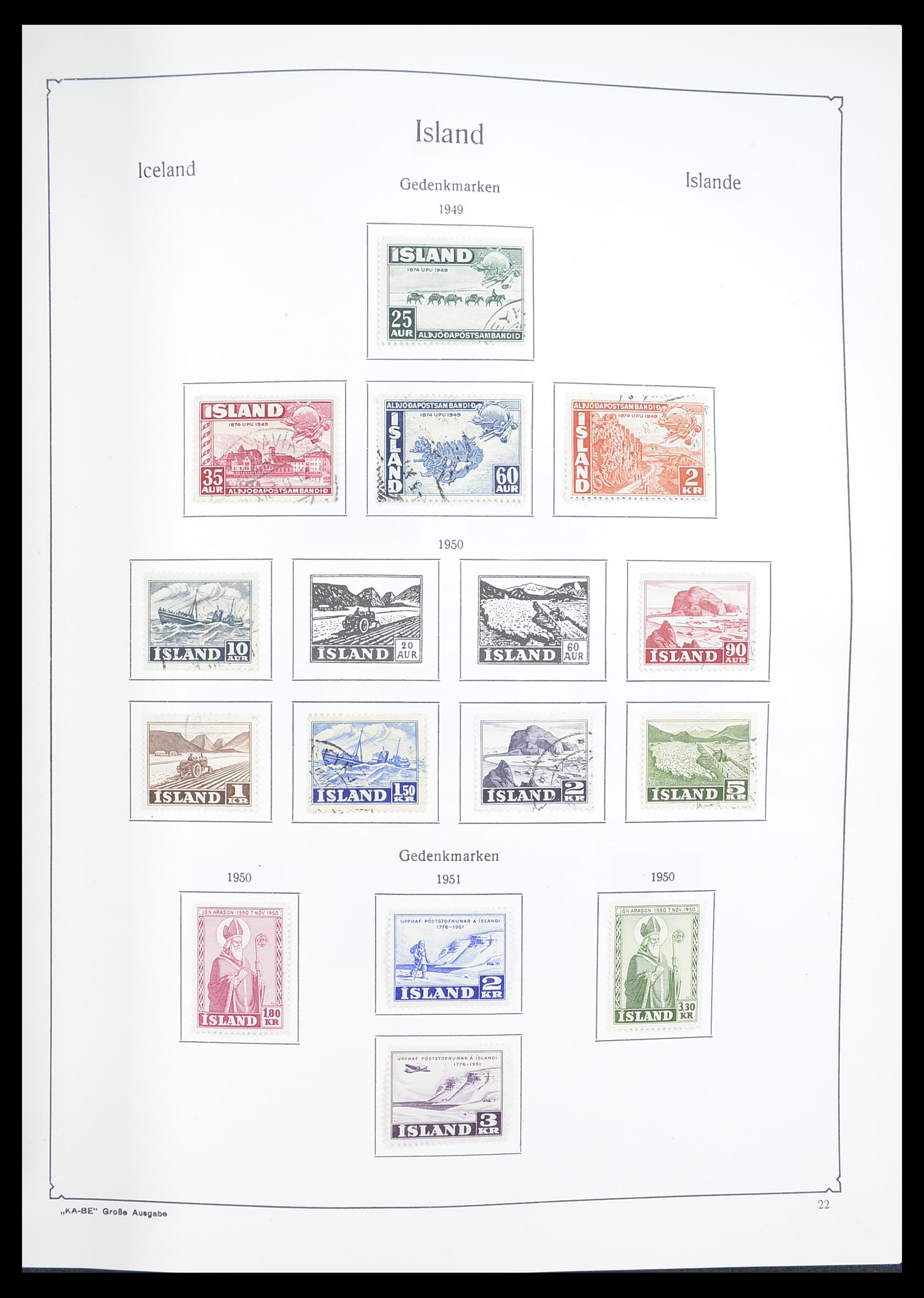 33379 078 - Postzegelverzameling 33379 Scandinavië 1856-1972.