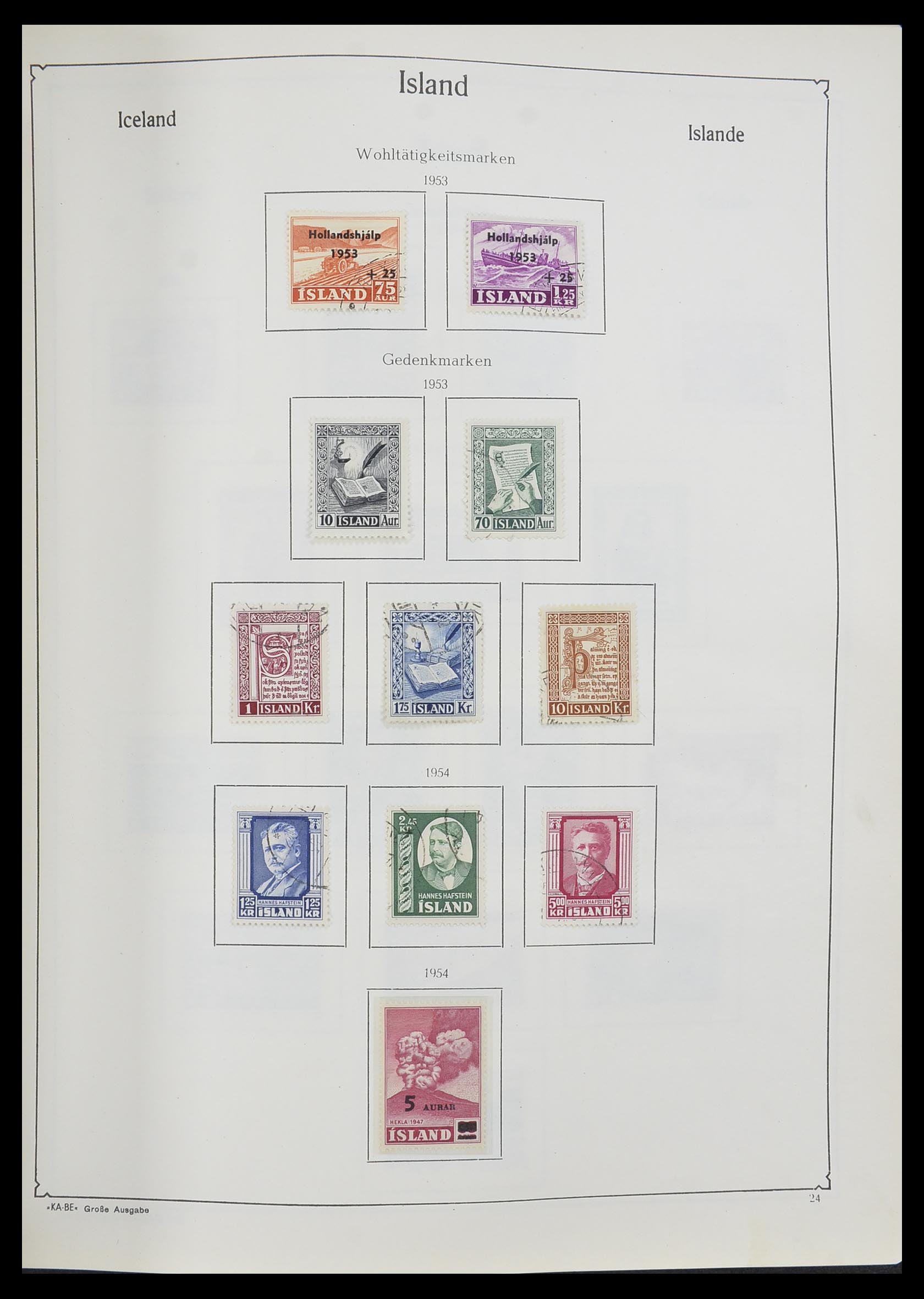 33379 080 - Postzegelverzameling 33379 Scandinavië 1856-1972.