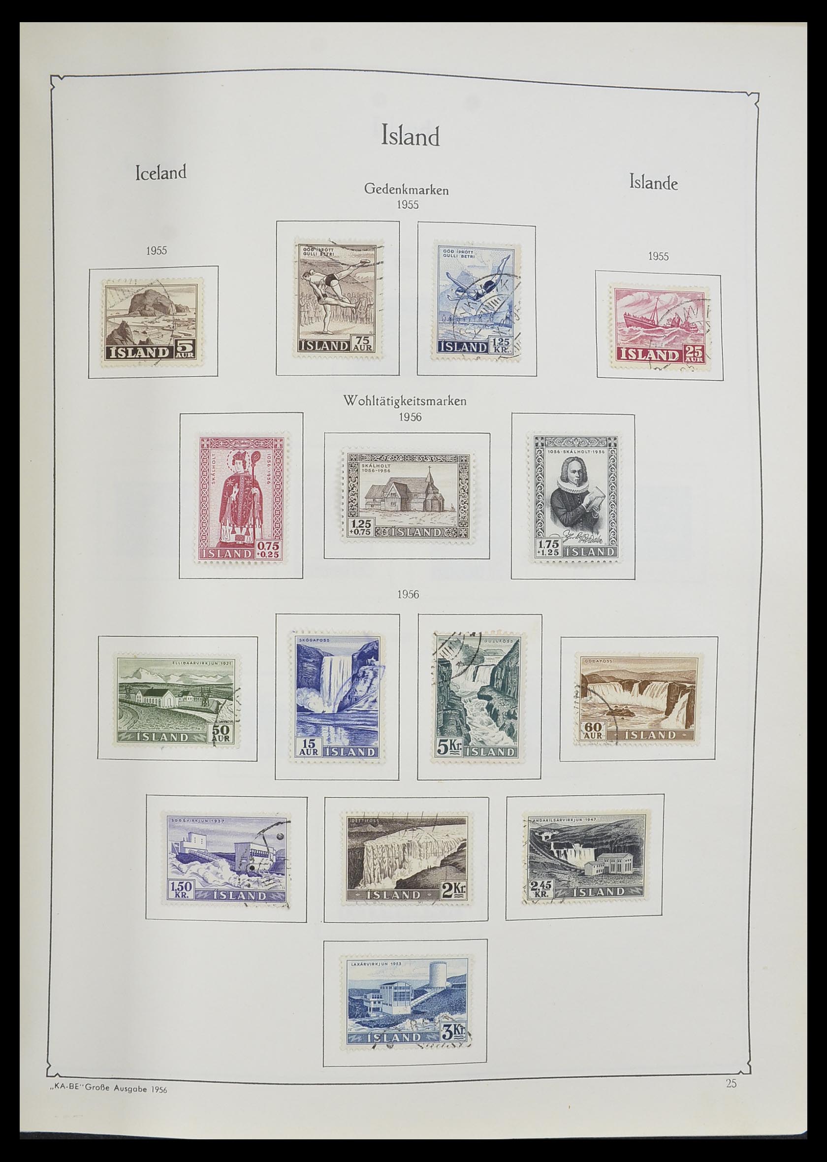 33379 081 - Stamp collection 33379 Scandinavia 1856-1972.