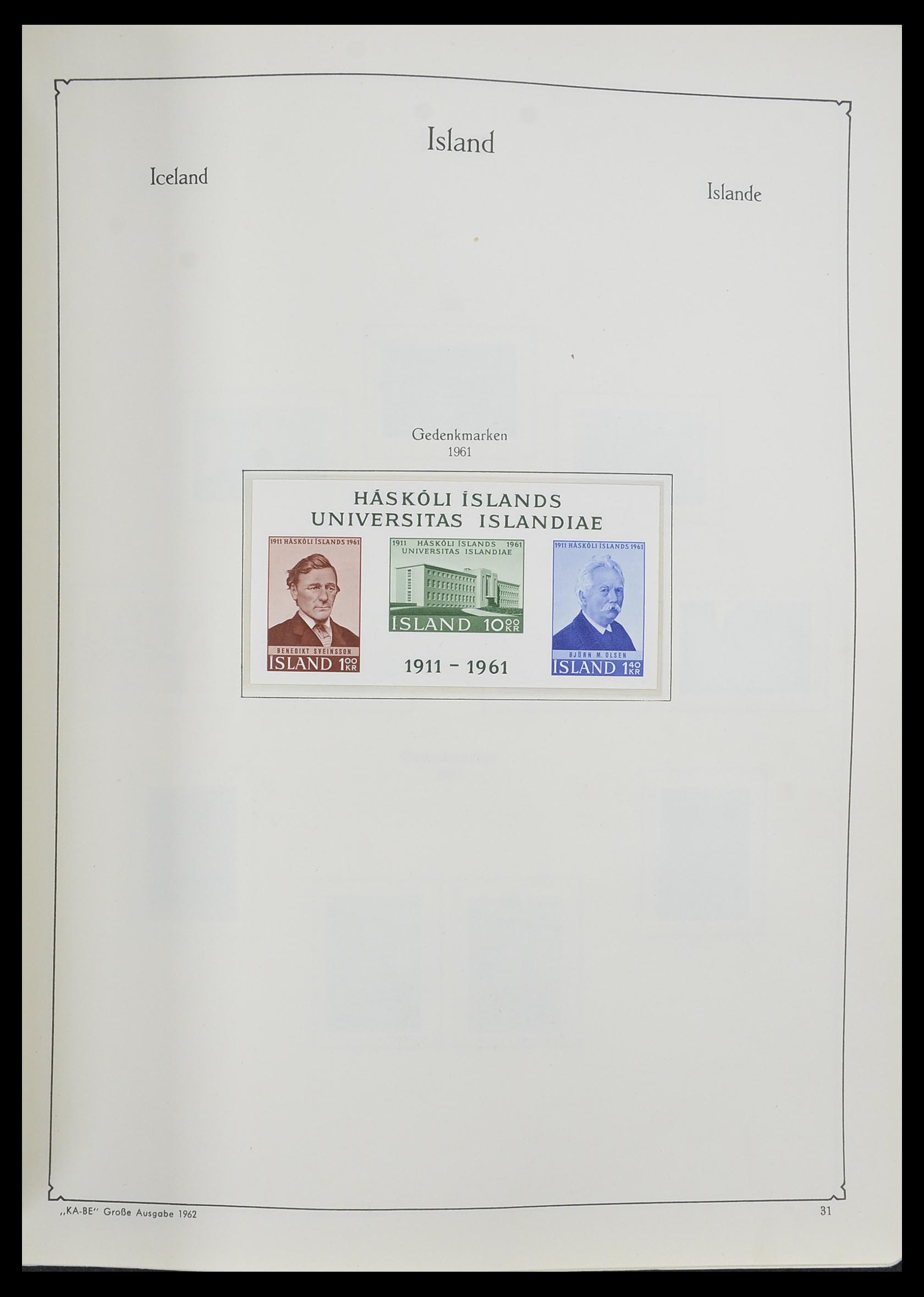33379 087 - Stamp collection 33379 Scandinavia 1856-1972.