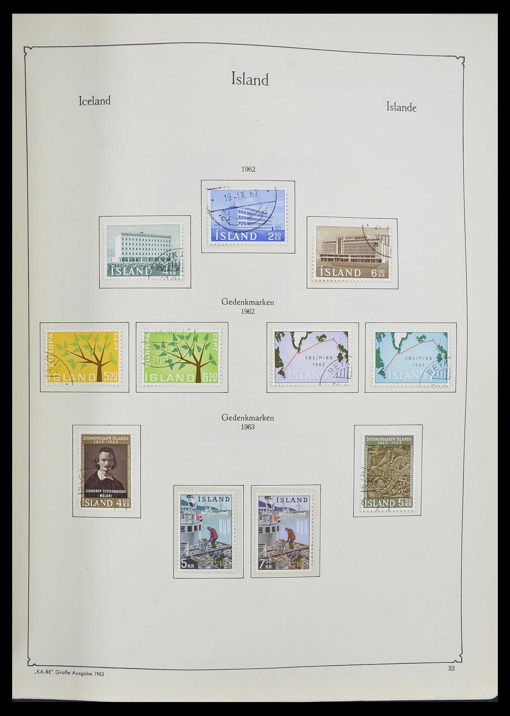 33379 088 - Stamp collection 33379 Scandinavia 1856-1972.