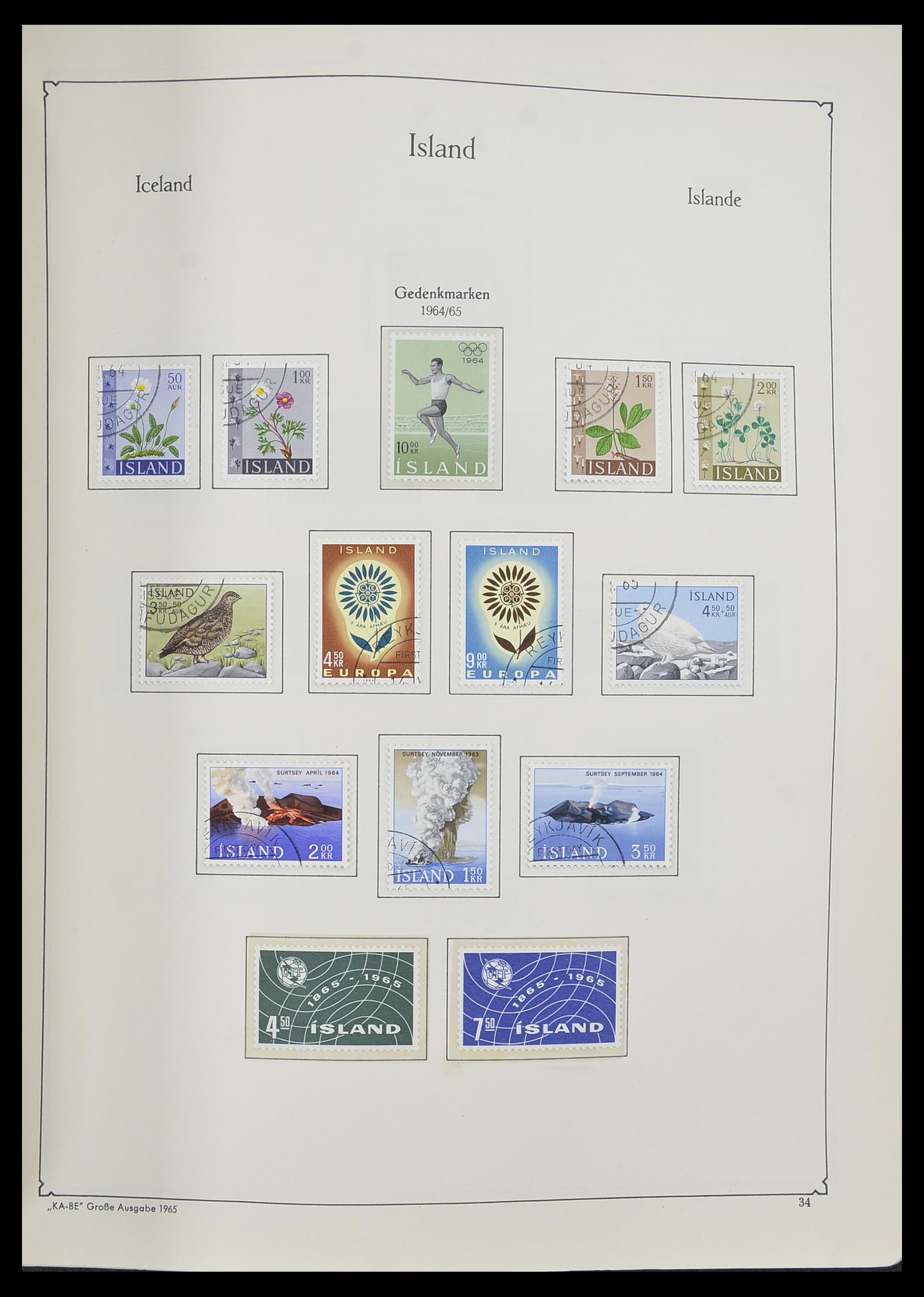 33379 090 - Stamp collection 33379 Scandinavia 1856-1972.