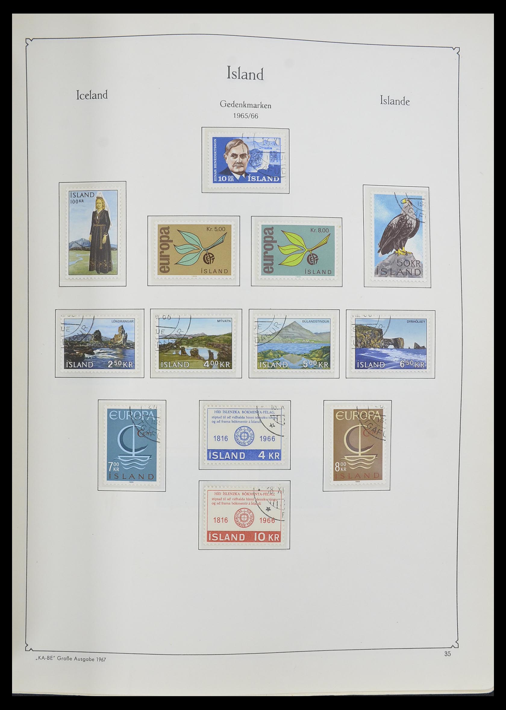 33379 091 - Stamp collection 33379 Scandinavia 1856-1972.