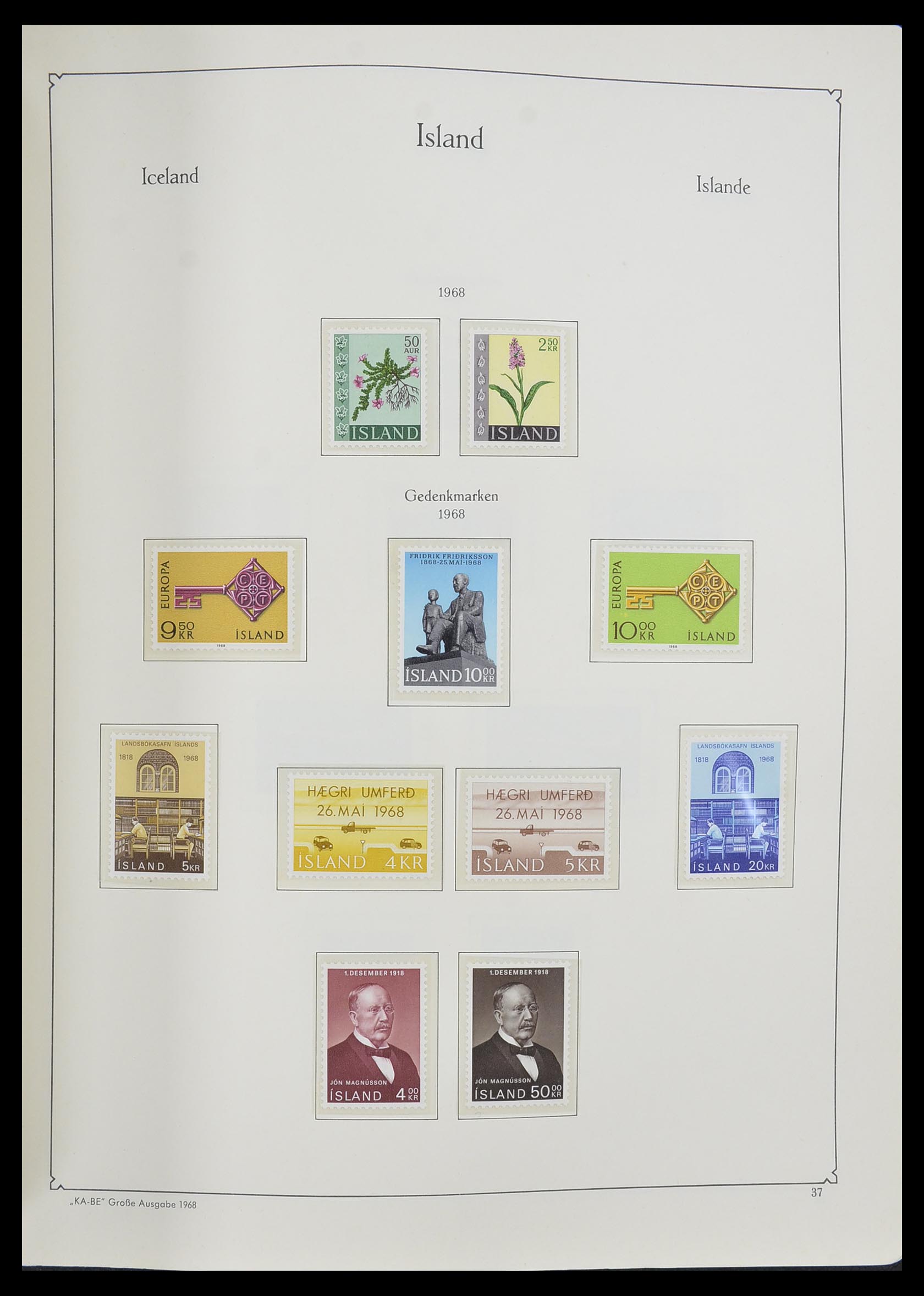 33379 093 - Stamp collection 33379 Scandinavia 1856-1972.