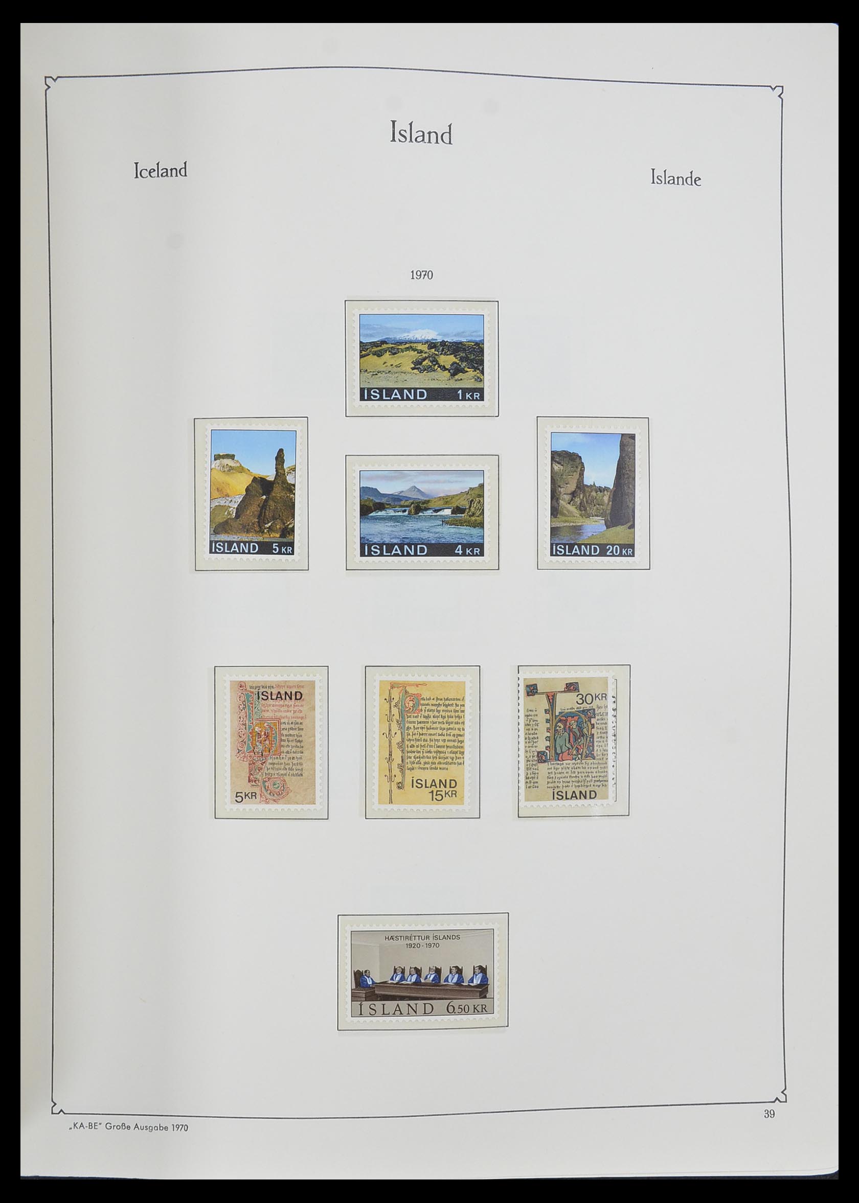 33379 095 - Stamp collection 33379 Scandinavia 1856-1972.