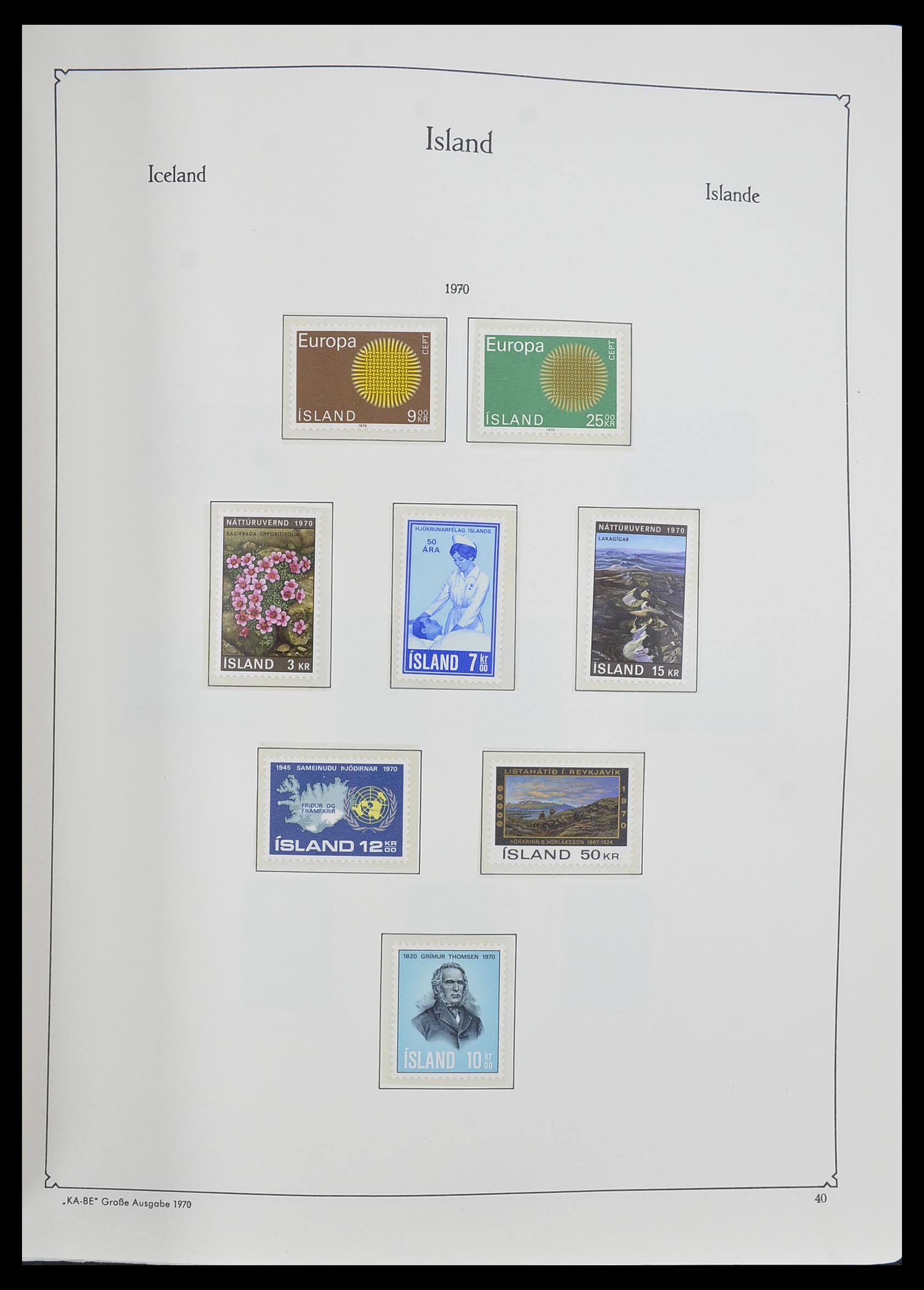 33379 096 - Stamp collection 33379 Scandinavia 1856-1972.