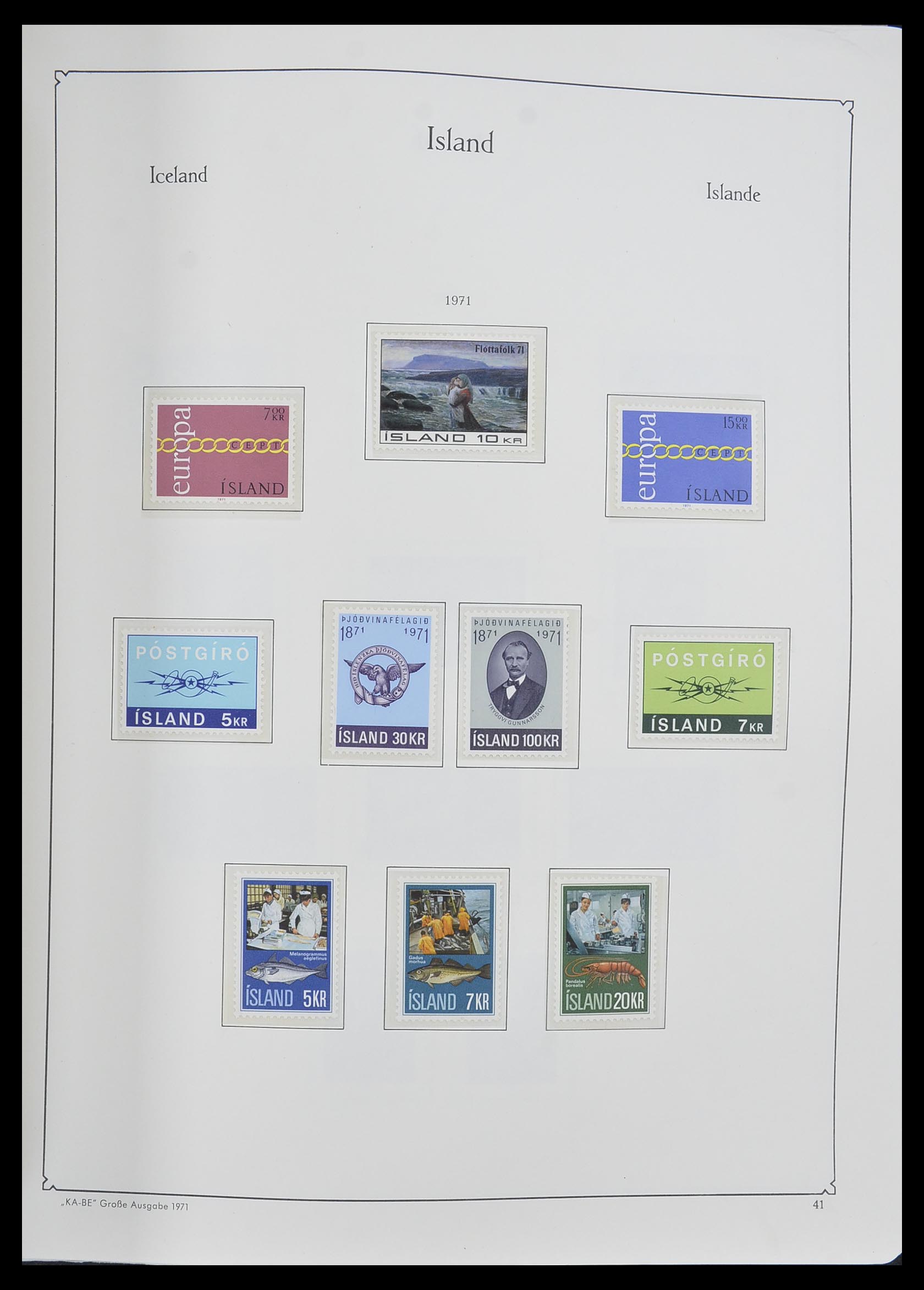 33379 097 - Stamp collection 33379 Scandinavia 1856-1972.