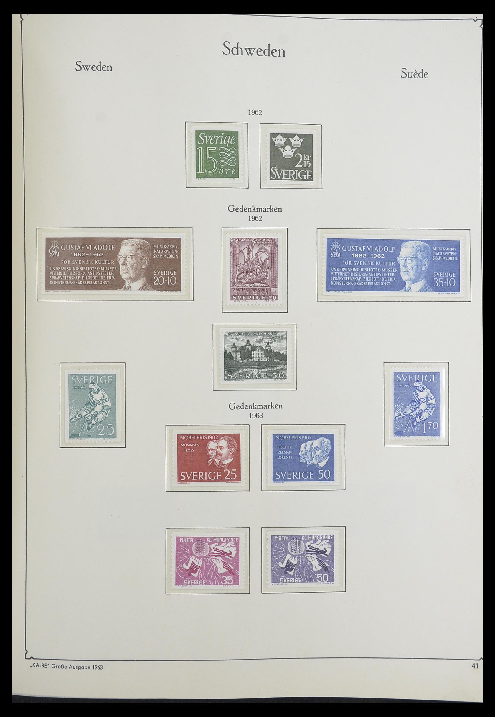 33379 207 - Stamp collection 33379 Scandinavia 1856-1972.