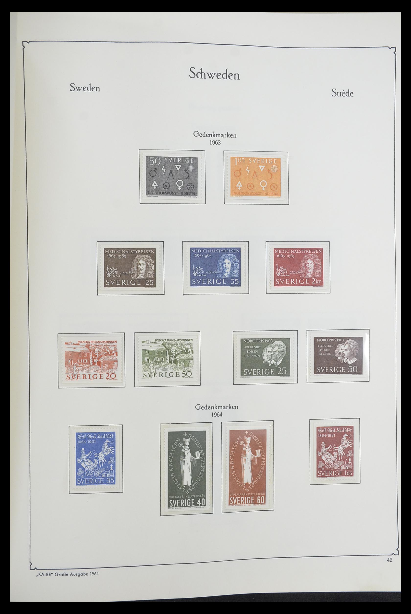 33379 209 - Stamp collection 33379 Scandinavia 1856-1972.