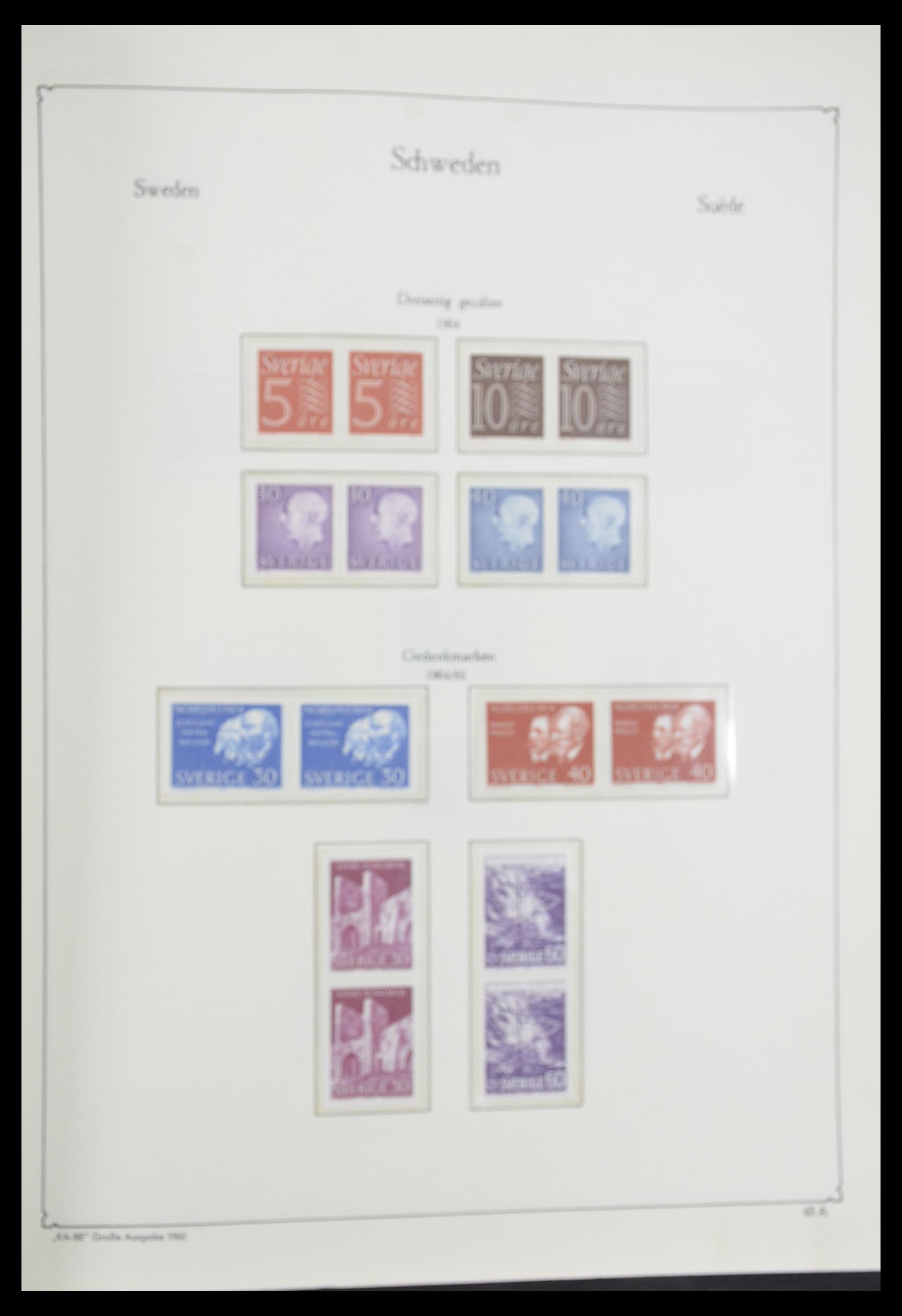 33379 213 - Stamp collection 33379 Scandinavia 1856-1972.