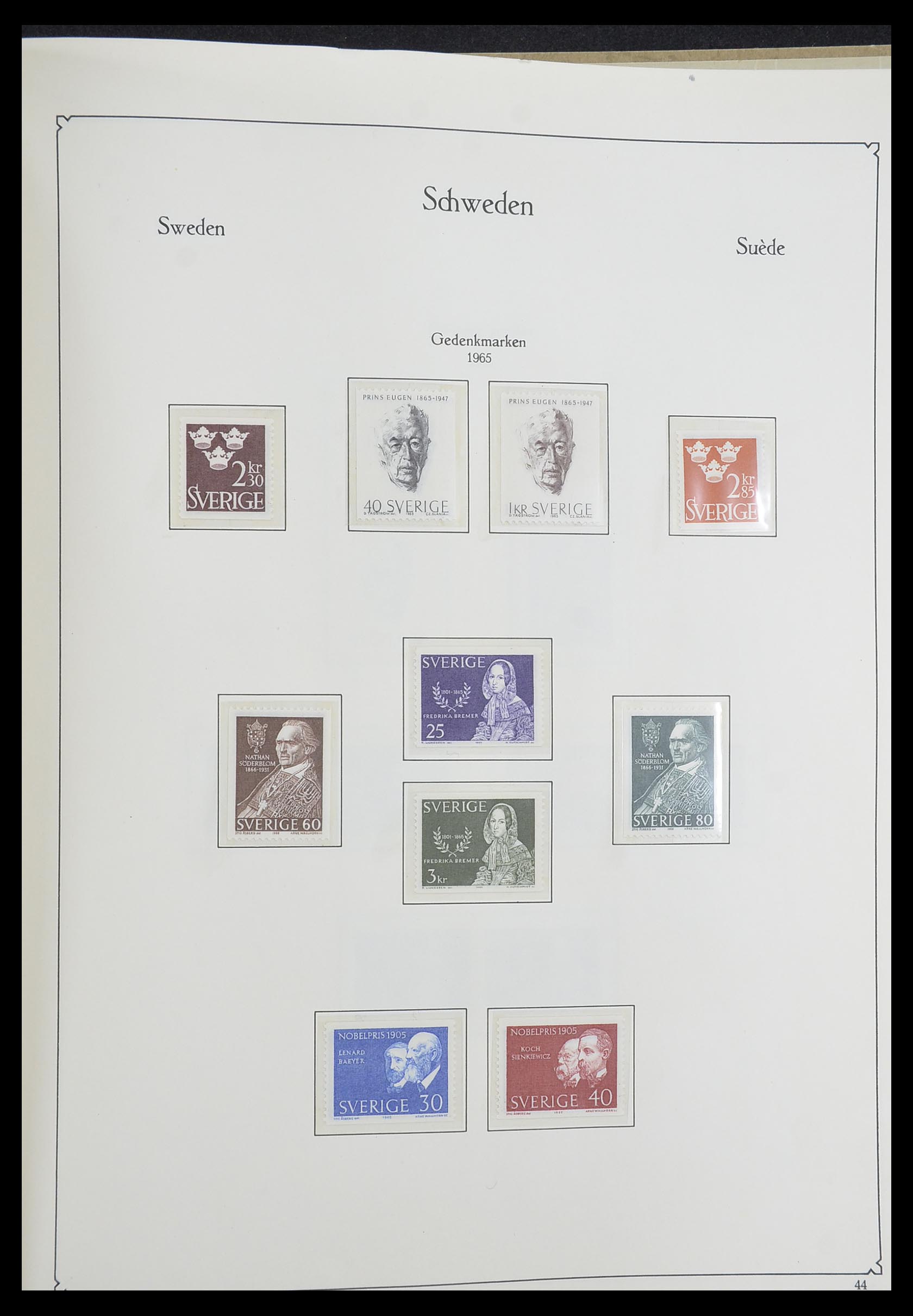33379 215 - Postzegelverzameling 33379 Scandinavië 1856-1972.
