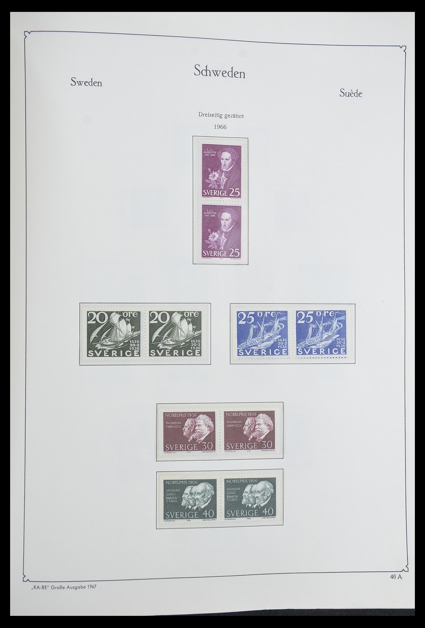 33379 220 - Postzegelverzameling 33379 Scandinavië 1856-1972.