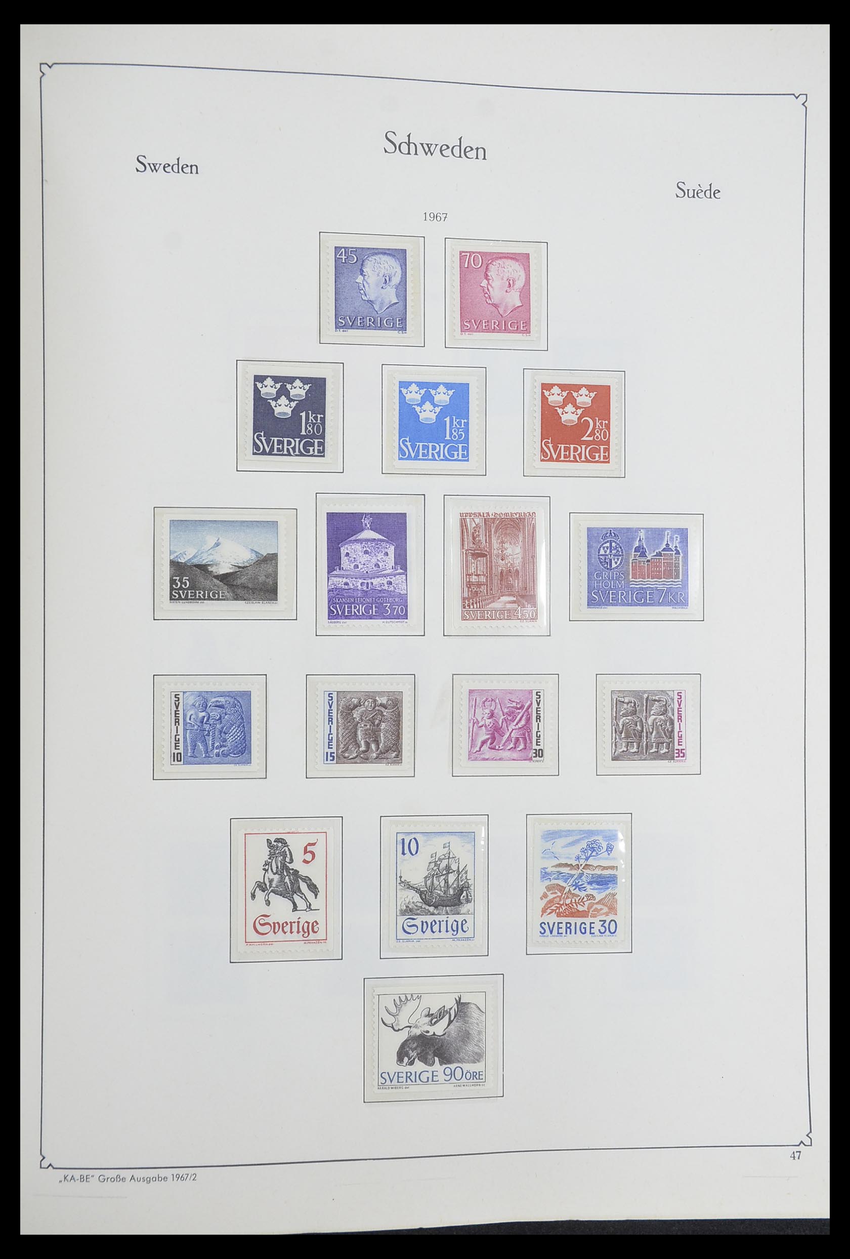 33379 221 - Stamp collection 33379 Scandinavia 1856-1972.