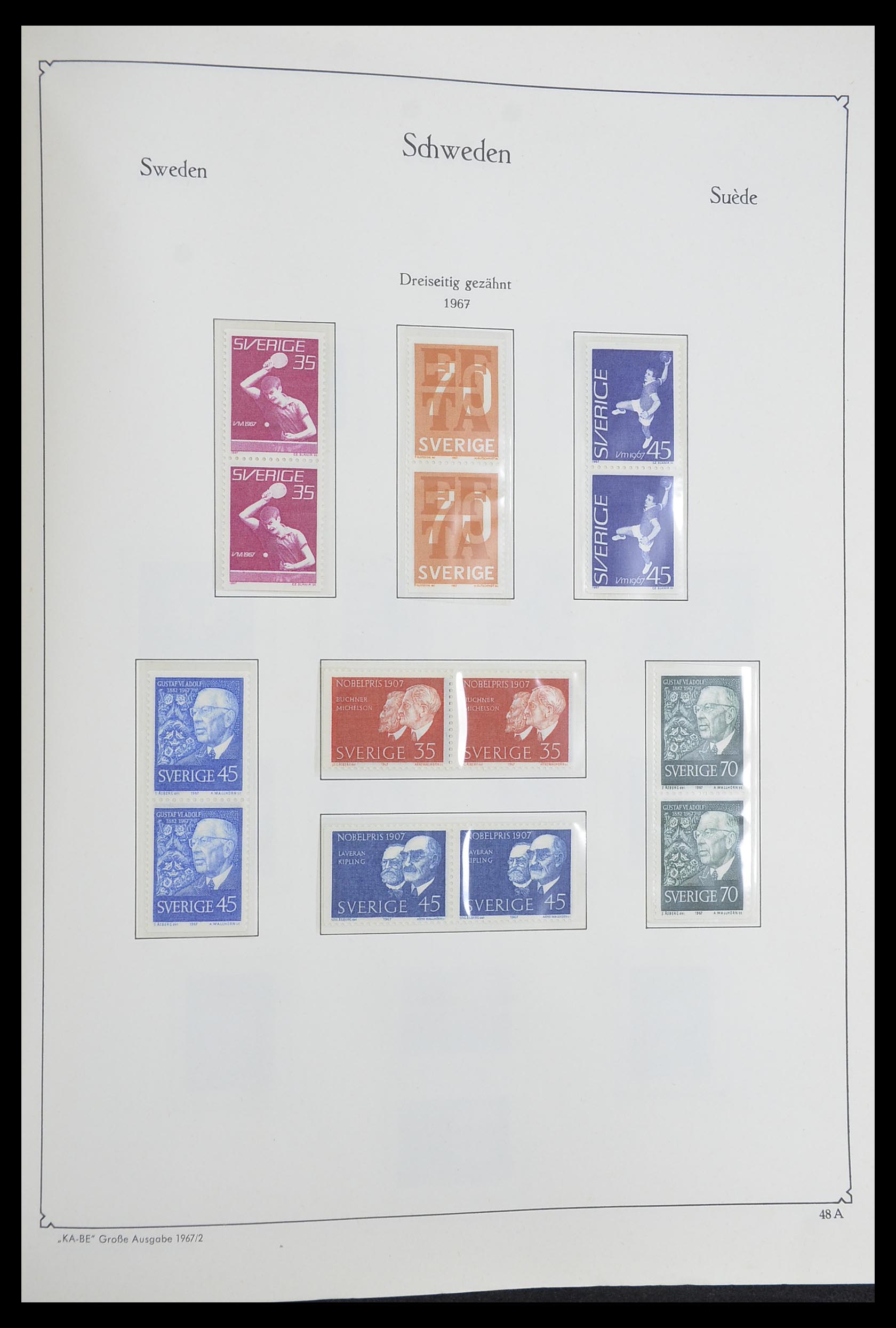 33379 224 - Stamp collection 33379 Scandinavia 1856-1972.