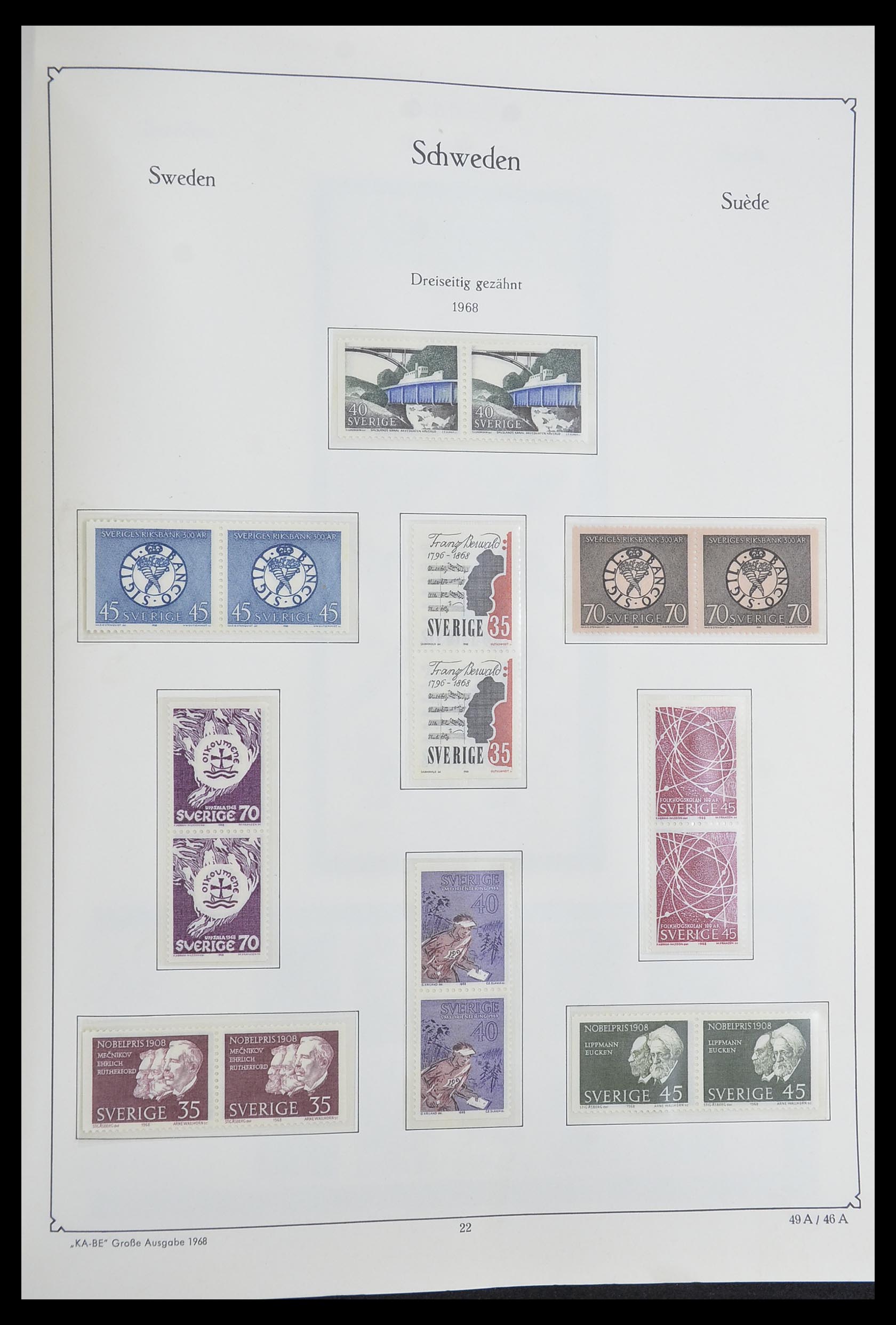 33379 226 - Stamp collection 33379 Scandinavia 1856-1972.