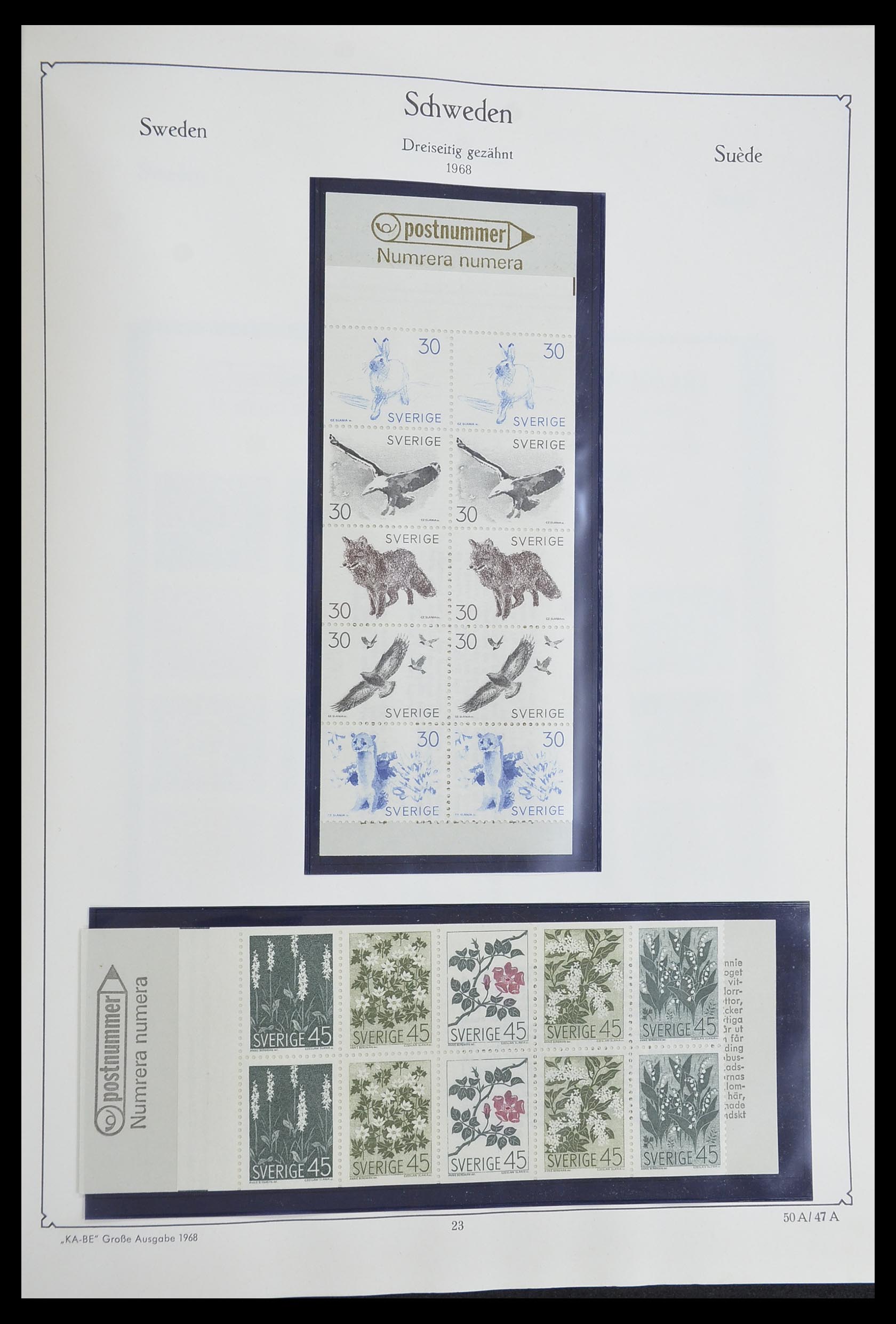 33379 227 - Stamp collection 33379 Scandinavia 1856-1972.