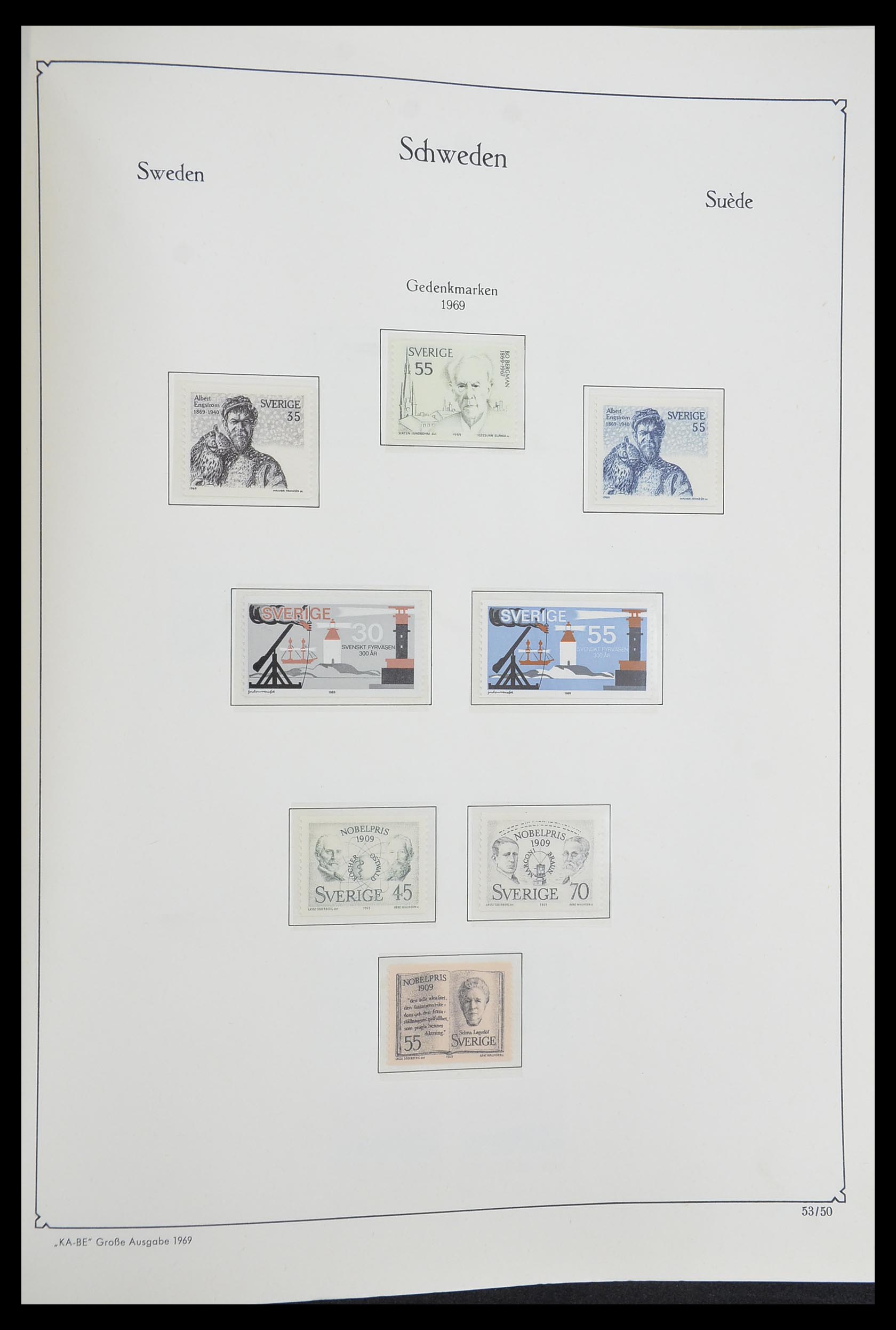 33379 231 - Stamp collection 33379 Scandinavia 1856-1972.